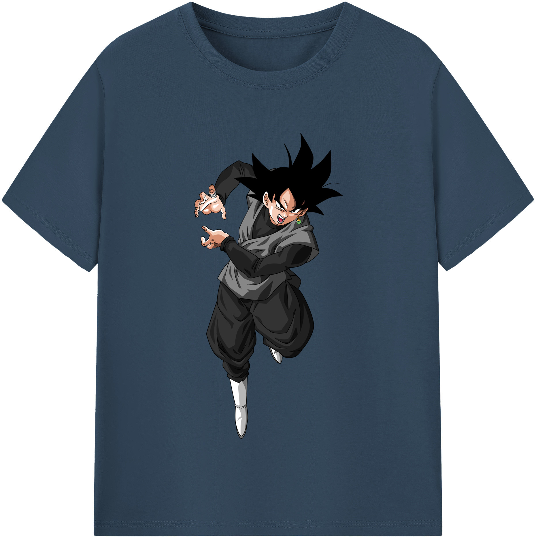 （画像用） ドラゴンボール ベジータ四世（Bejīta Yonsei）DRAGON BALL Vegeta IV レディースカジュアルプリントTシャツ（綿100％）