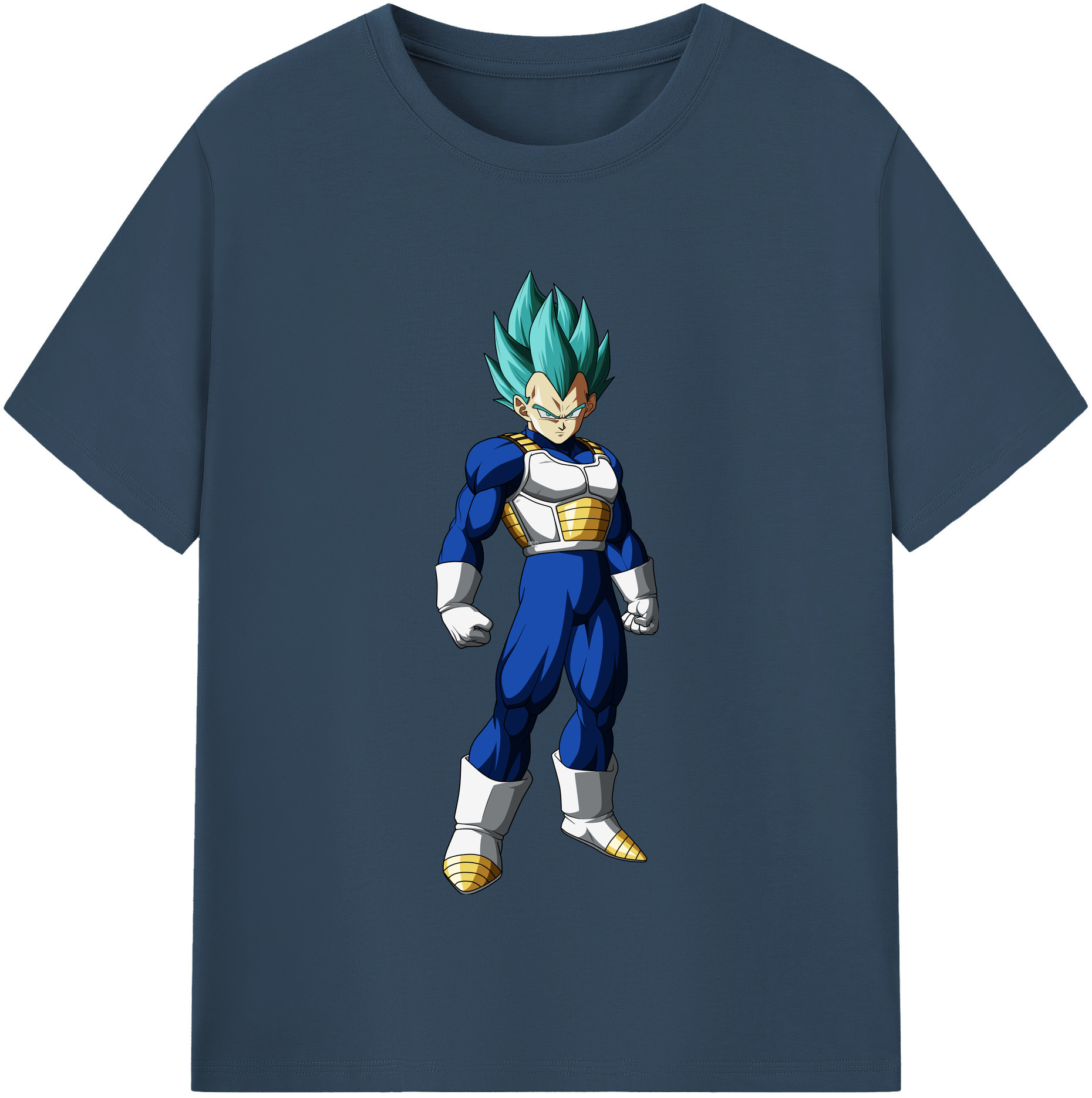 （画像用） ドラゴンボール ベジータ四世（Bejīta Yonsei）DRAGON BALL Vegeta IV レディースカジュアルプリントTシャツ（綿100％）