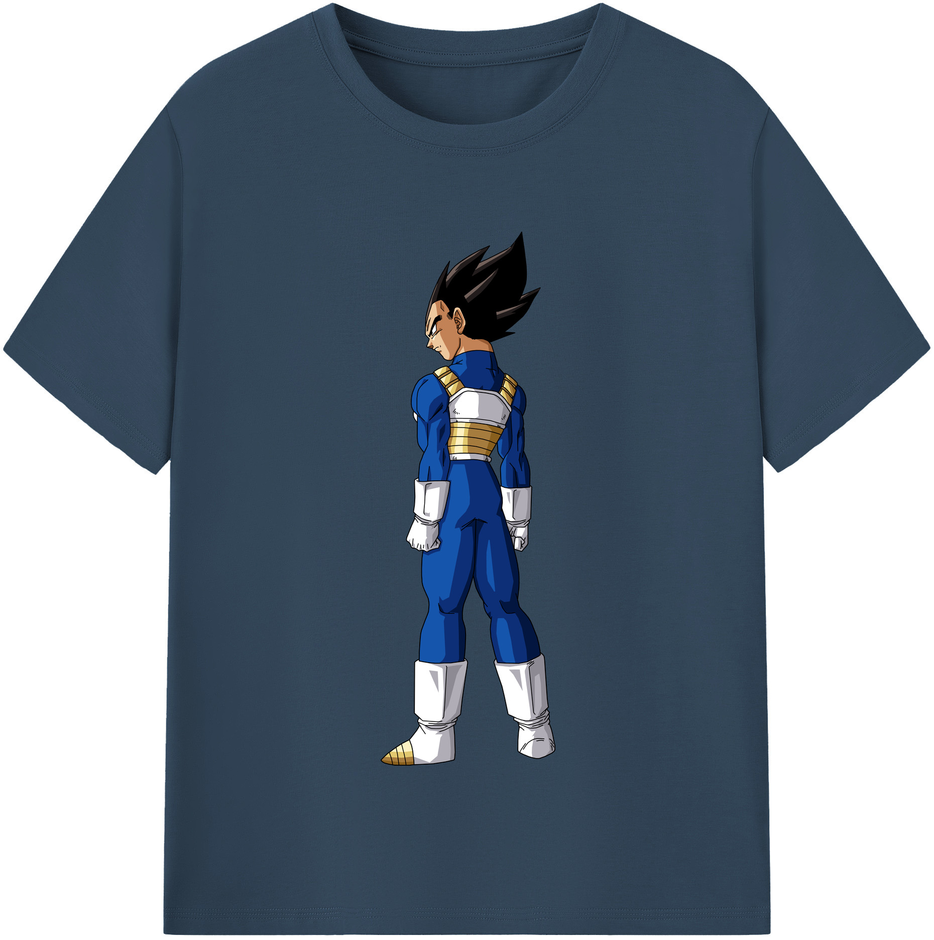 （画像用） ドラゴンボール ベジータ四世（Bejīta Yonsei）DRAGON BALL Vegeta IV レディースカジュアルプリントTシャツ（綿100％）