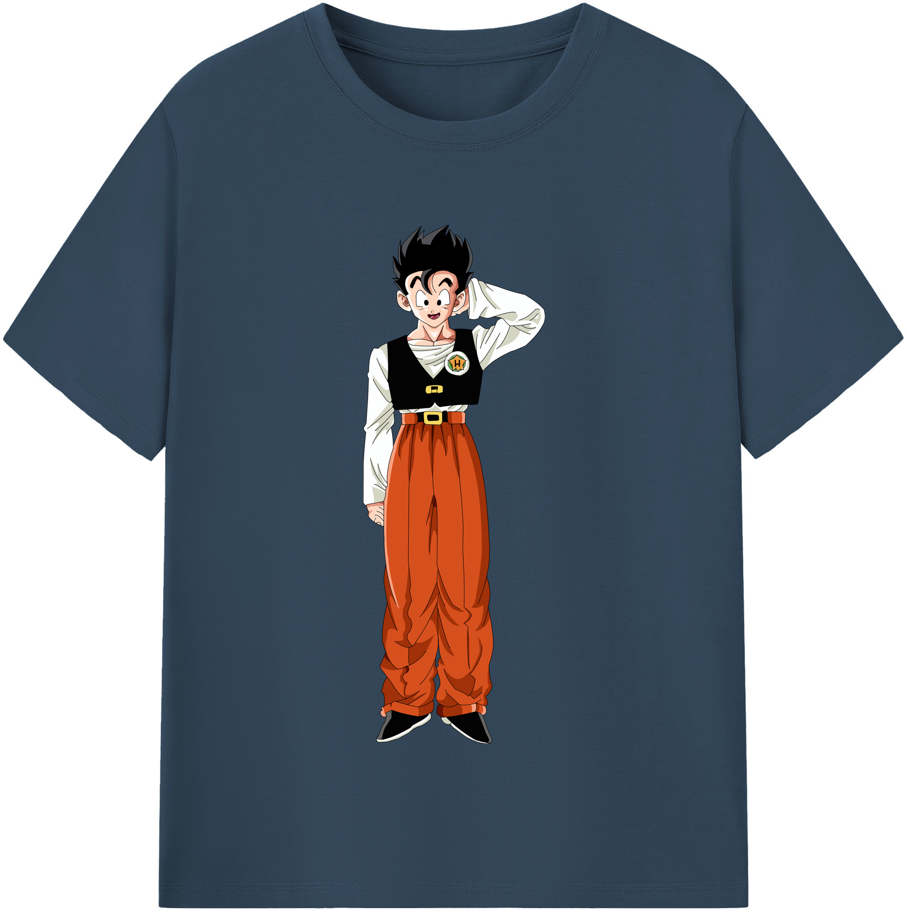 （画像用） ドラゴンボール 孫 悟飯（そんごはん）DRAGON BALL Son Gohan レディースカジュアルプリントTシャツ（綿100％）
