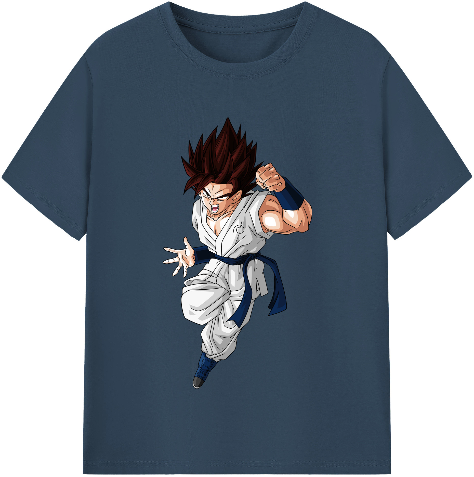 （画像用） ドラゴンボール 孫 悟飯（そんごはん）DRAGON BALL Son Gohan レディースカジュアルプリントTシャツ（綿100％）