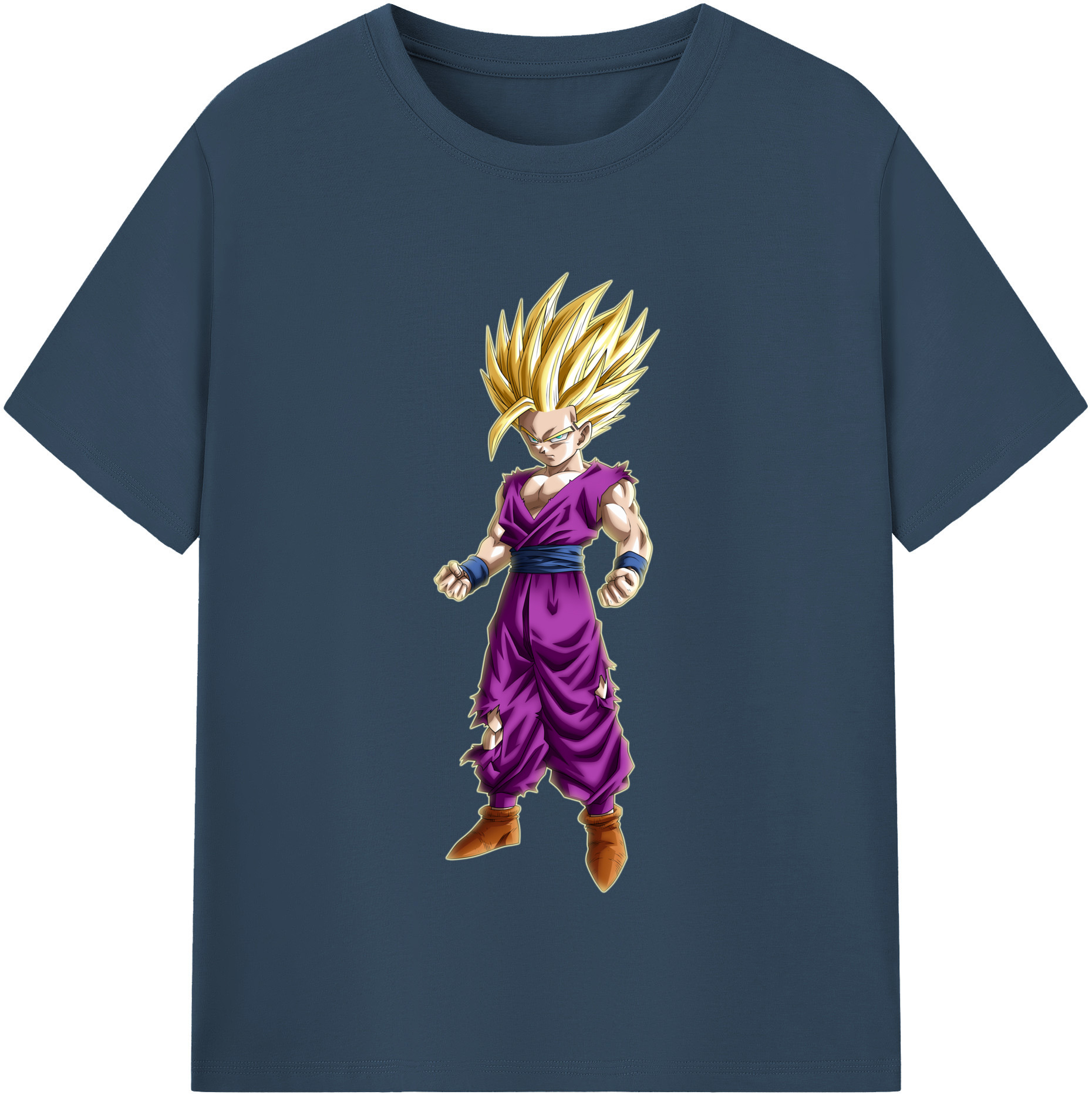 （画像用） ドラゴンボール 孫 悟飯（そんごはん）DRAGON BALL Son Gohan レディースカジュアルプリントTシャツ（綿100％）