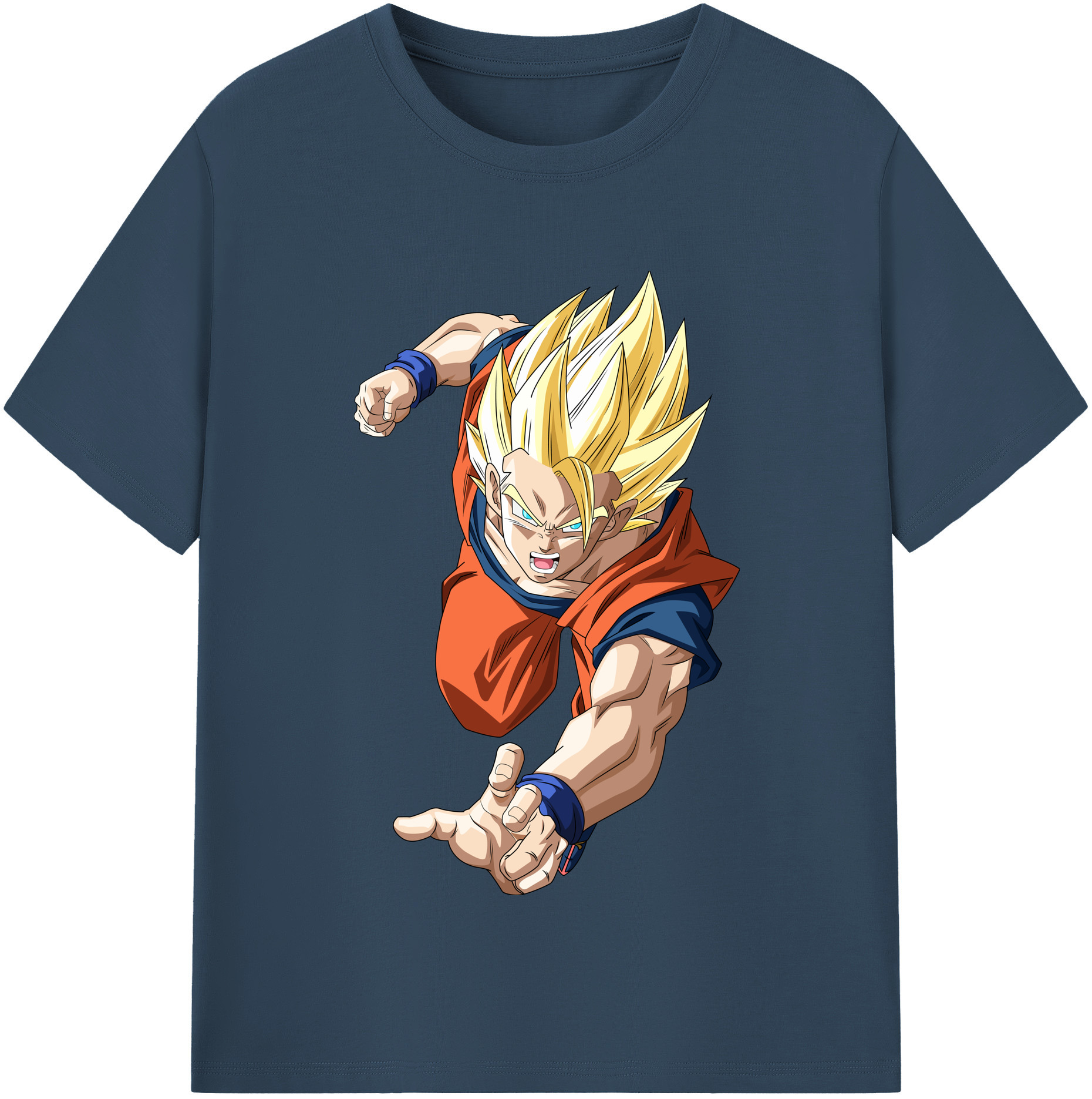 （画像用） ドラゴンボール 孫 悟飯（そんごはん）DRAGON BALL Son Gohan レディースカジュアルプリントTシャツ（綿100％）