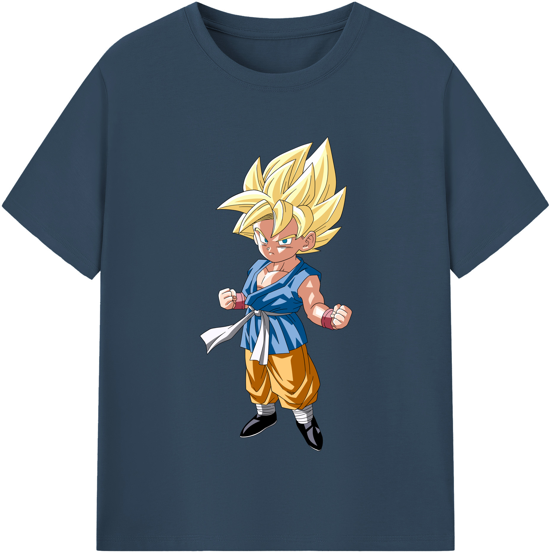 （画像用） ドラゴンボール 孫 悟飯（そんごはん）DRAGON BALL Son Gohan レディースカジュアルプリントTシャツ（綿100％）
