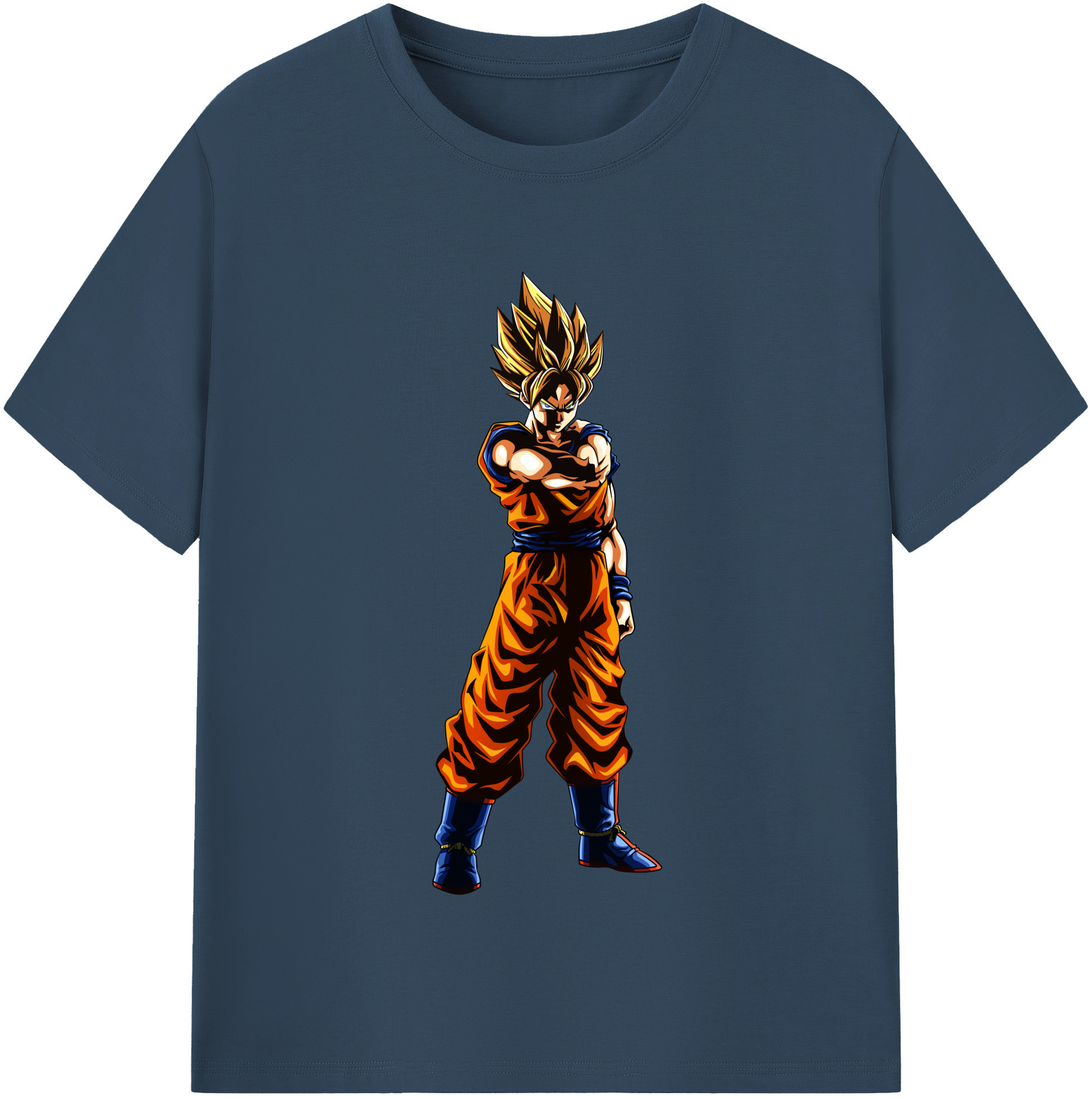 （画像用） ドラゴンボール 孫 悟飯（そんごはん）DRAGON BALL Son Gohan レディースカジュアルプリントTシャツ（綿100％）
