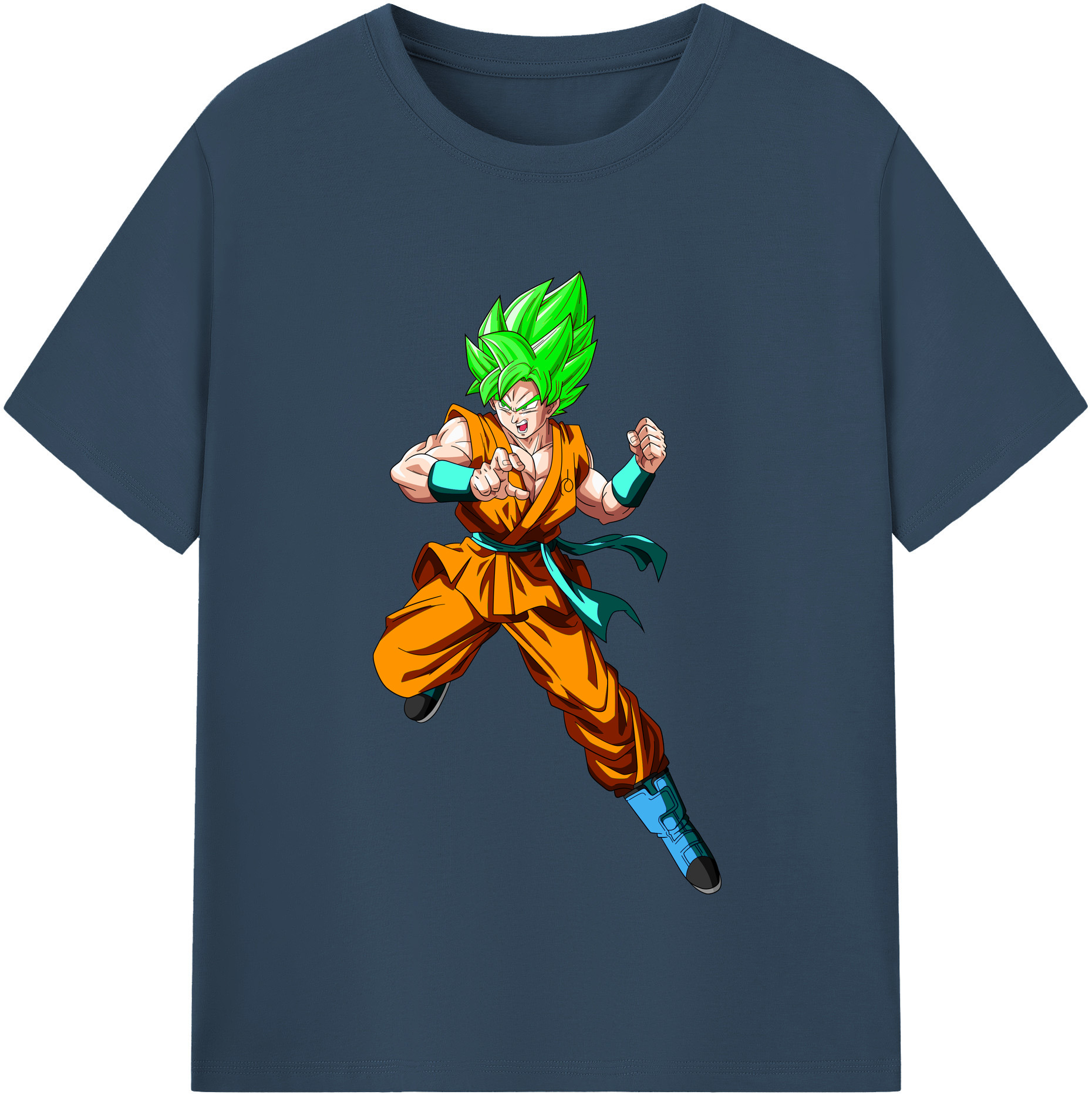 （画像用） ドラゴンボール 孫 悟飯（そんごはん）DRAGON BALL Son Gohan レディースカジュアルプリントTシャツ（綿100％）