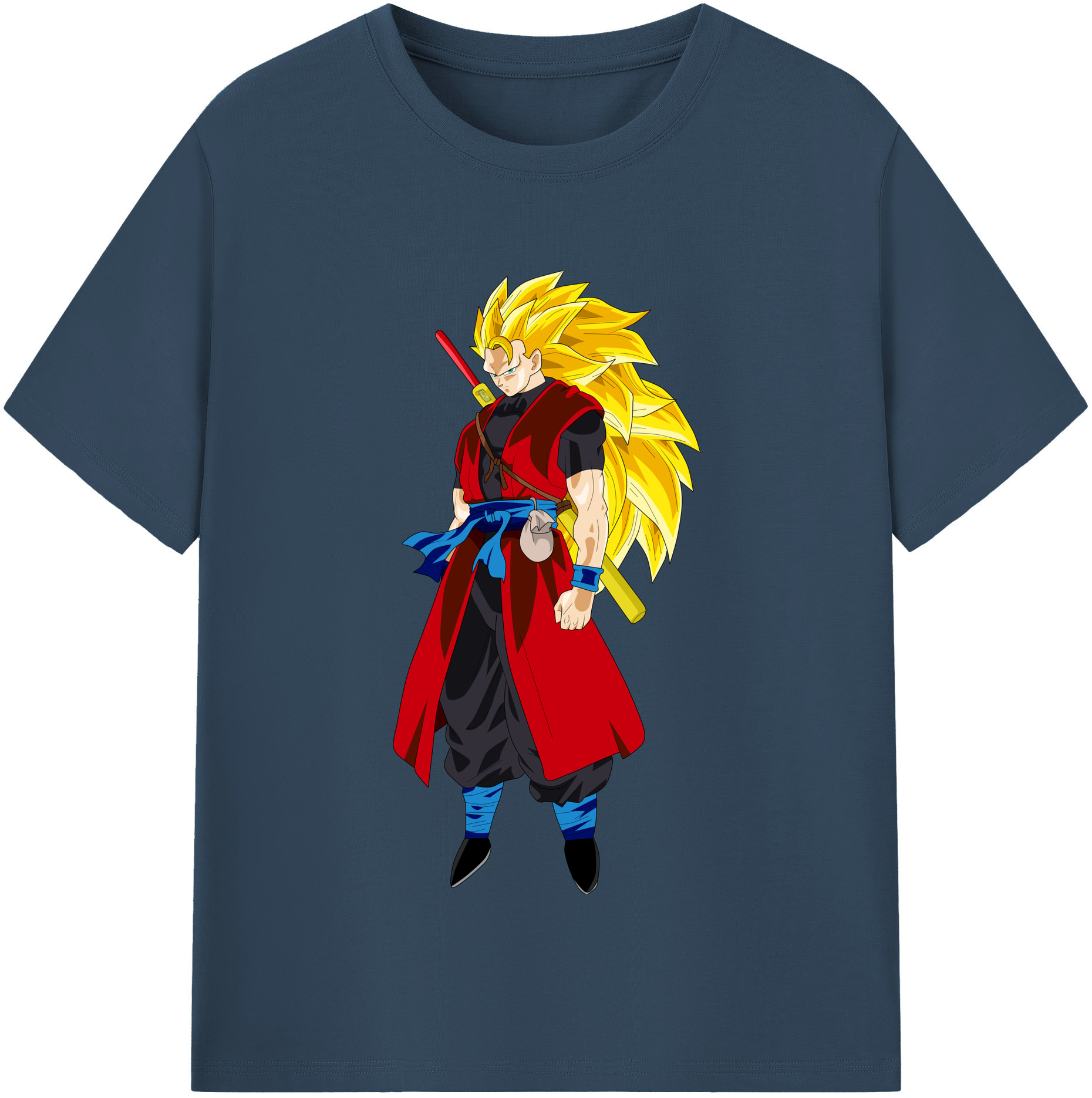 （画像用） ドラゴンボール トランクス（Torankusu）DRAGON BALL Trunks レディースカジュアルプリントTシャツ（綿100％）