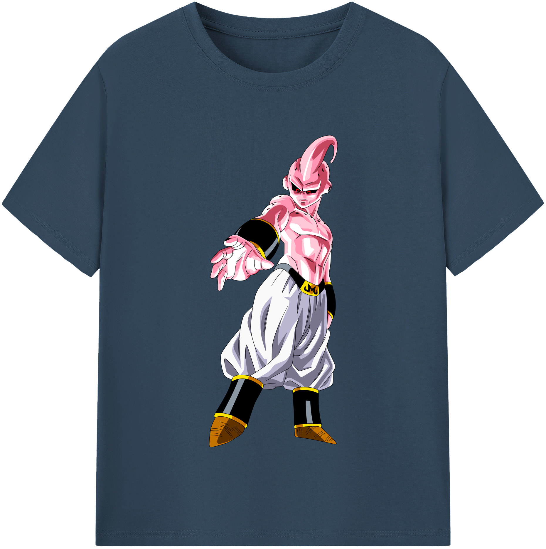 （画像用） ドラゴンボール 魔人ブウ DRAGON BALL Majin Buu レディースカジュアルプリントTシャツ（綿100％）