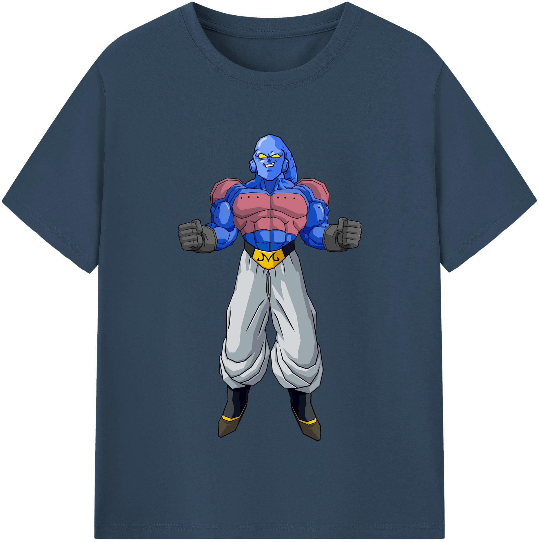 （画像用） ドラゴンボール 魔人ブウ DRAGON BALL Majin Buu レディースカジュアルプリントTシャツ（綿100％）