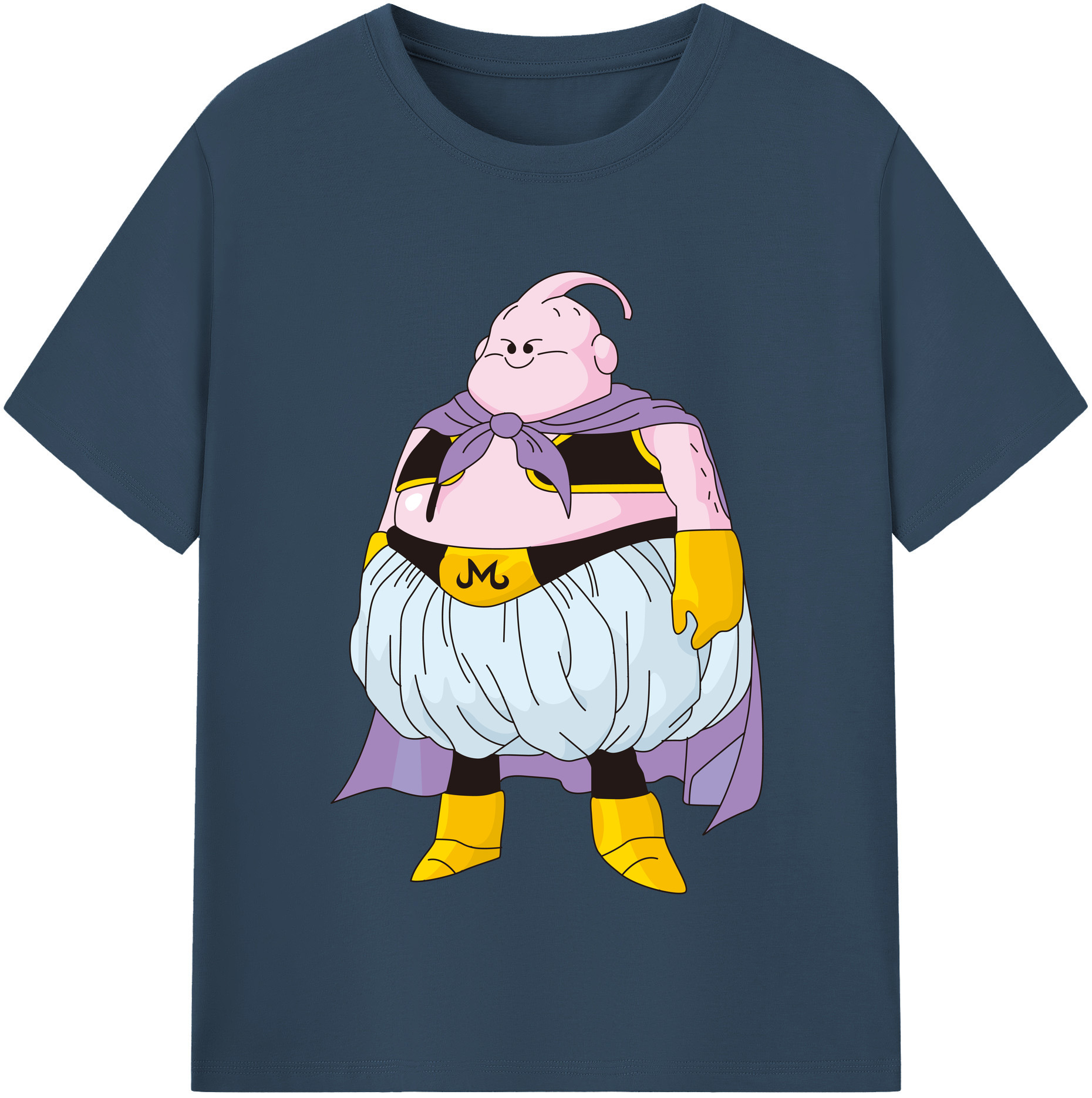 （画像用） ドラゴンボール 魔人ブウ DRAGON BALL Majin Buu レディースカジュアルプリントTシャツ（綿100％）