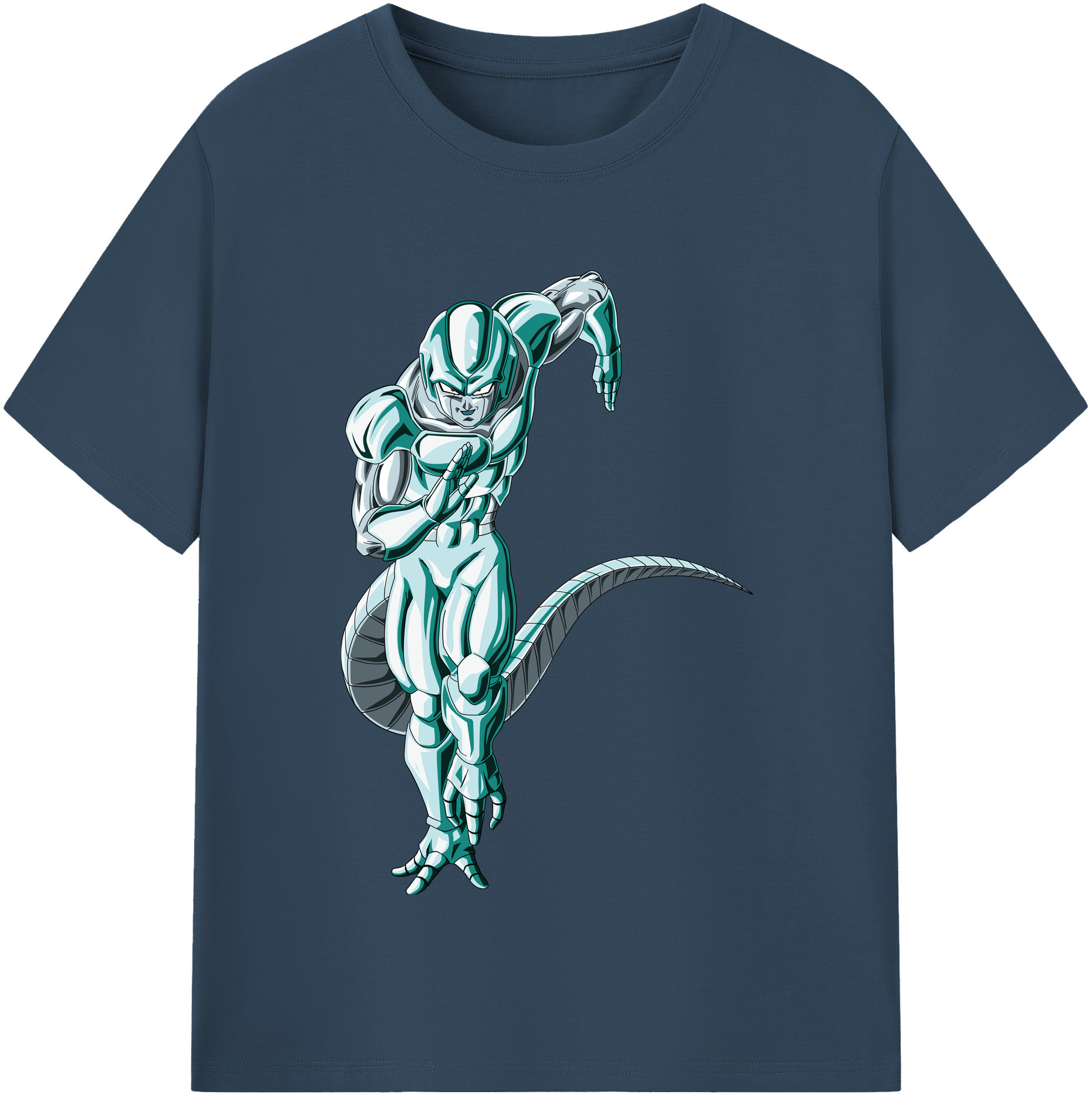 （画像用） ドラゴンボール フリーザ DRAGON BALL Frieza レディースカジュアルプリントTシャツ（綿100％）