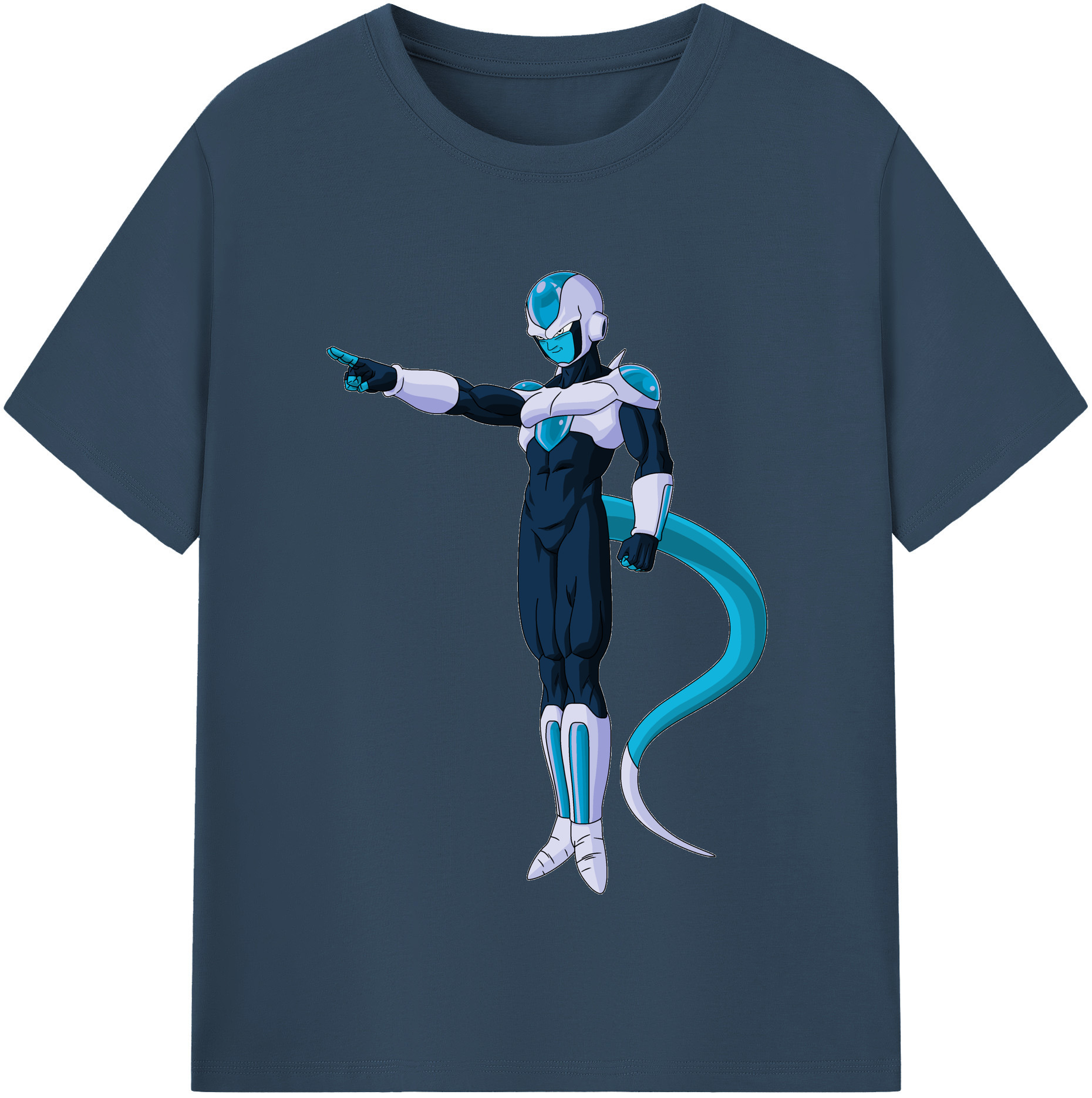 （画像用） ドラゴンボール フリーザ DRAGON BALL Frieza レディースカジュアルプリントTシャツ（綿100％）