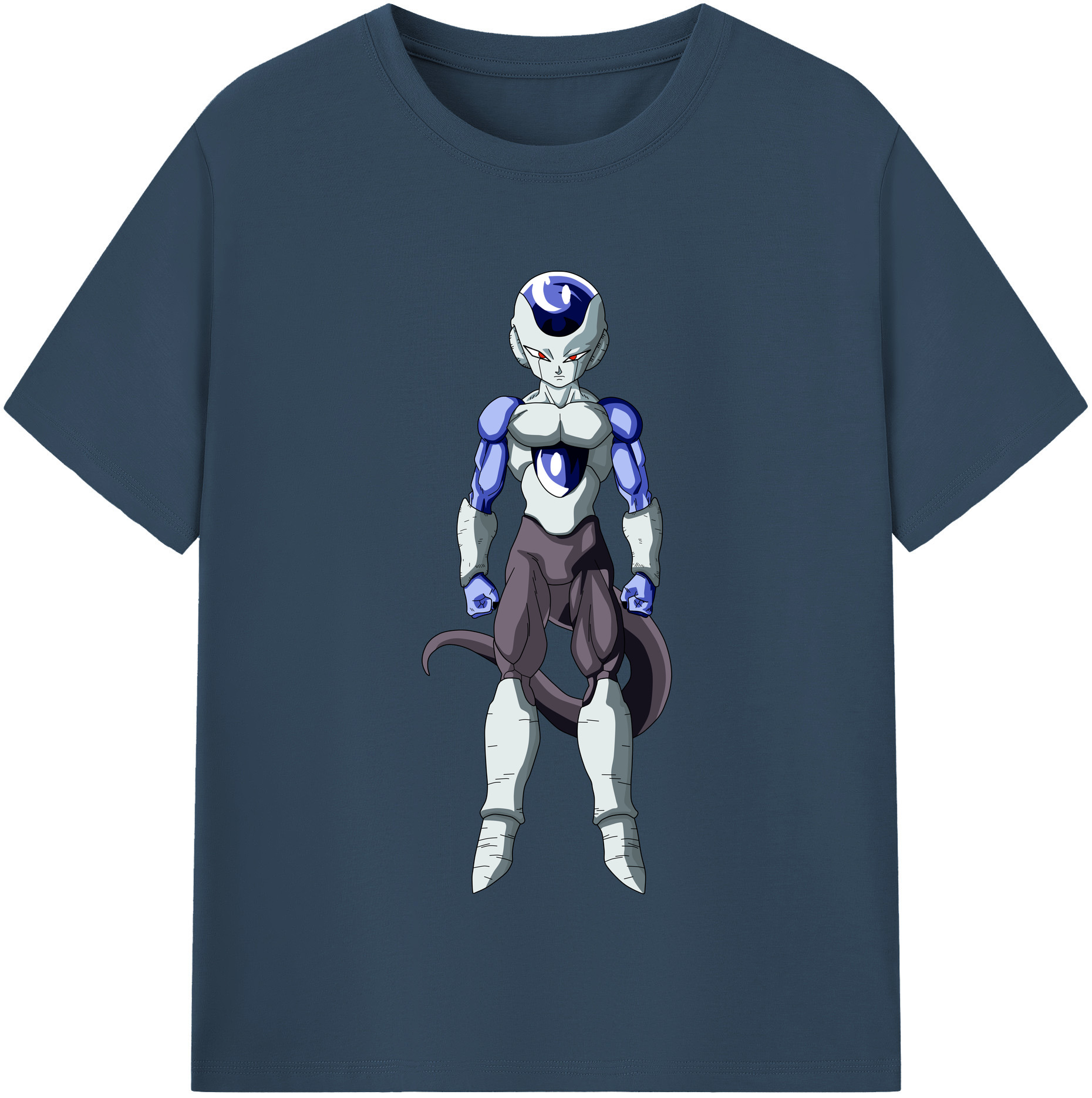 （画像用） ドラゴンボール フリーザ DRAGON BALL Frieza レディースカジュアルプリントTシャツ（綿100％）