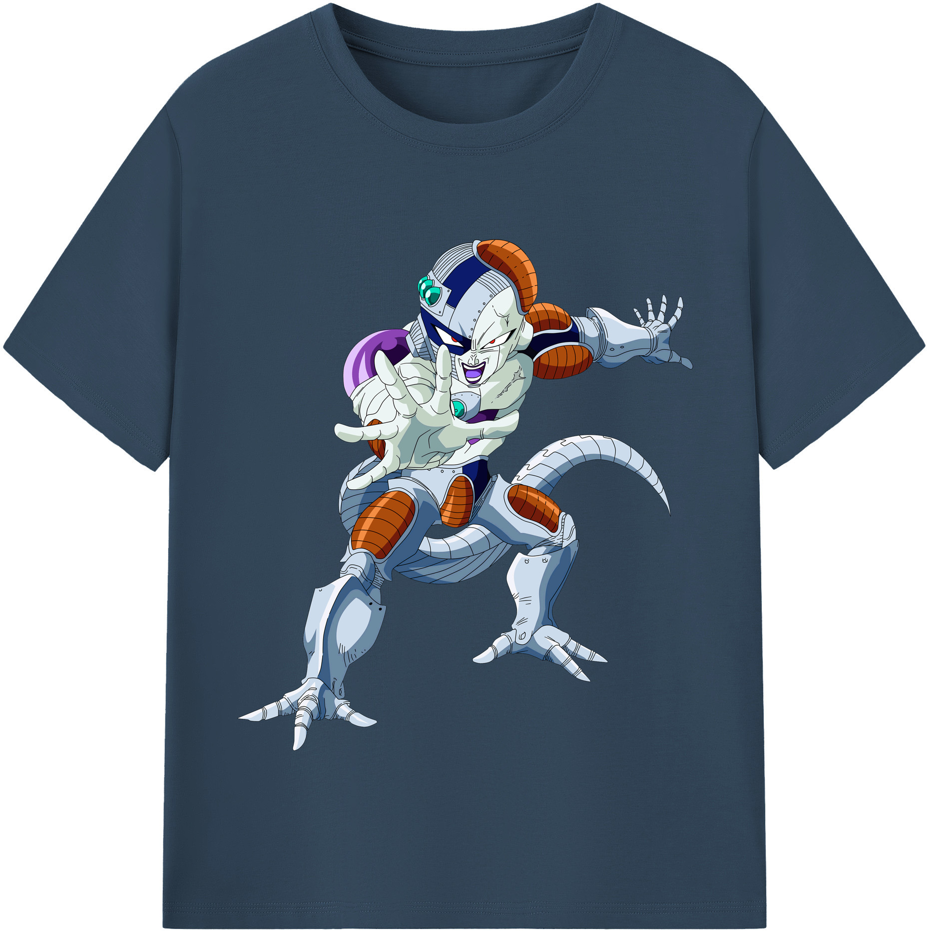 （画像用） ドラゴンボール フリーザ DRAGON BALL Frieza レディースカジュアルプリントTシャツ（綿100％）