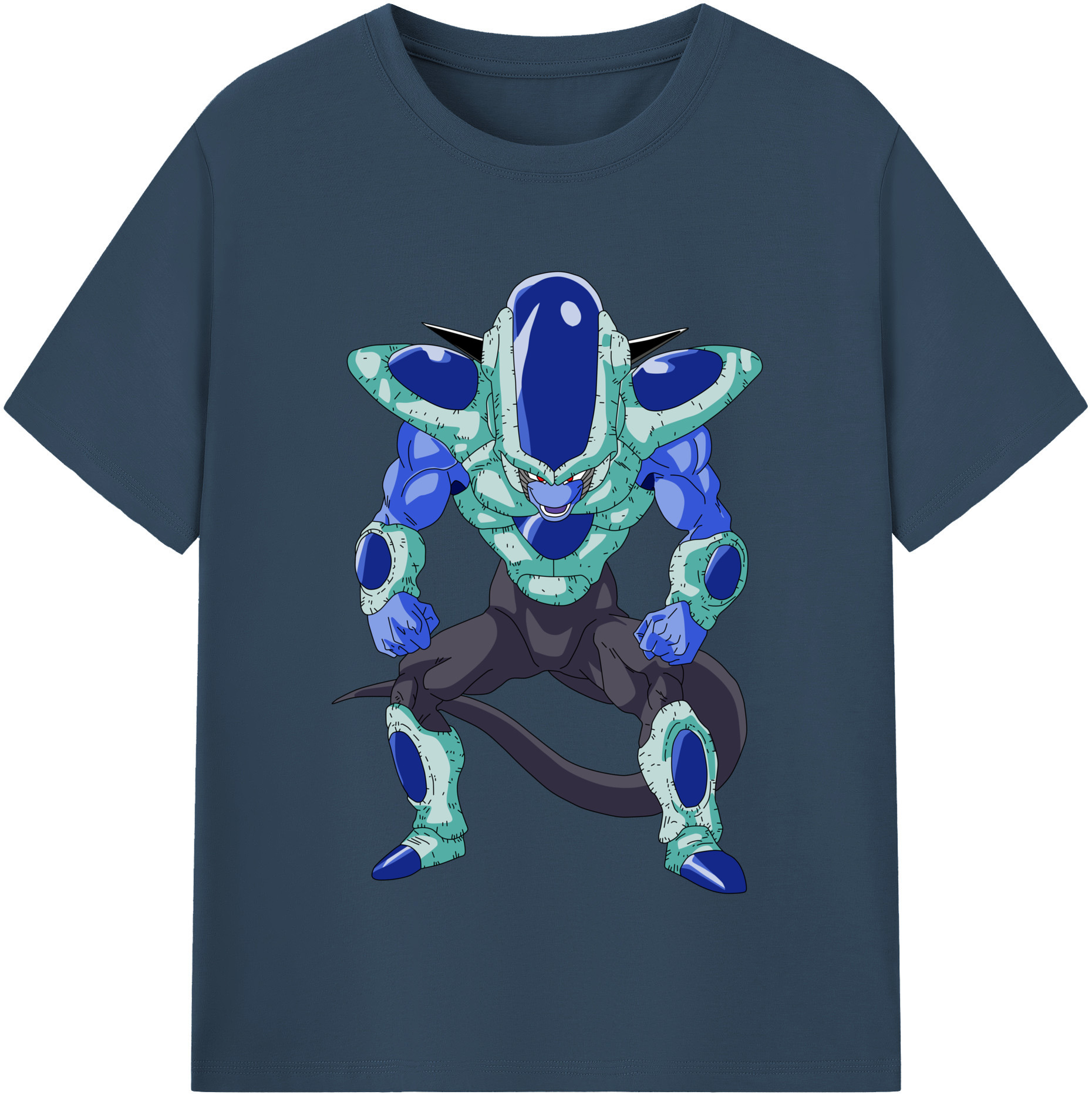 （画像用） ドラゴンボール フリーザ DRAGON BALL Frieza レディースカジュアルプリントTシャツ（綿100％）