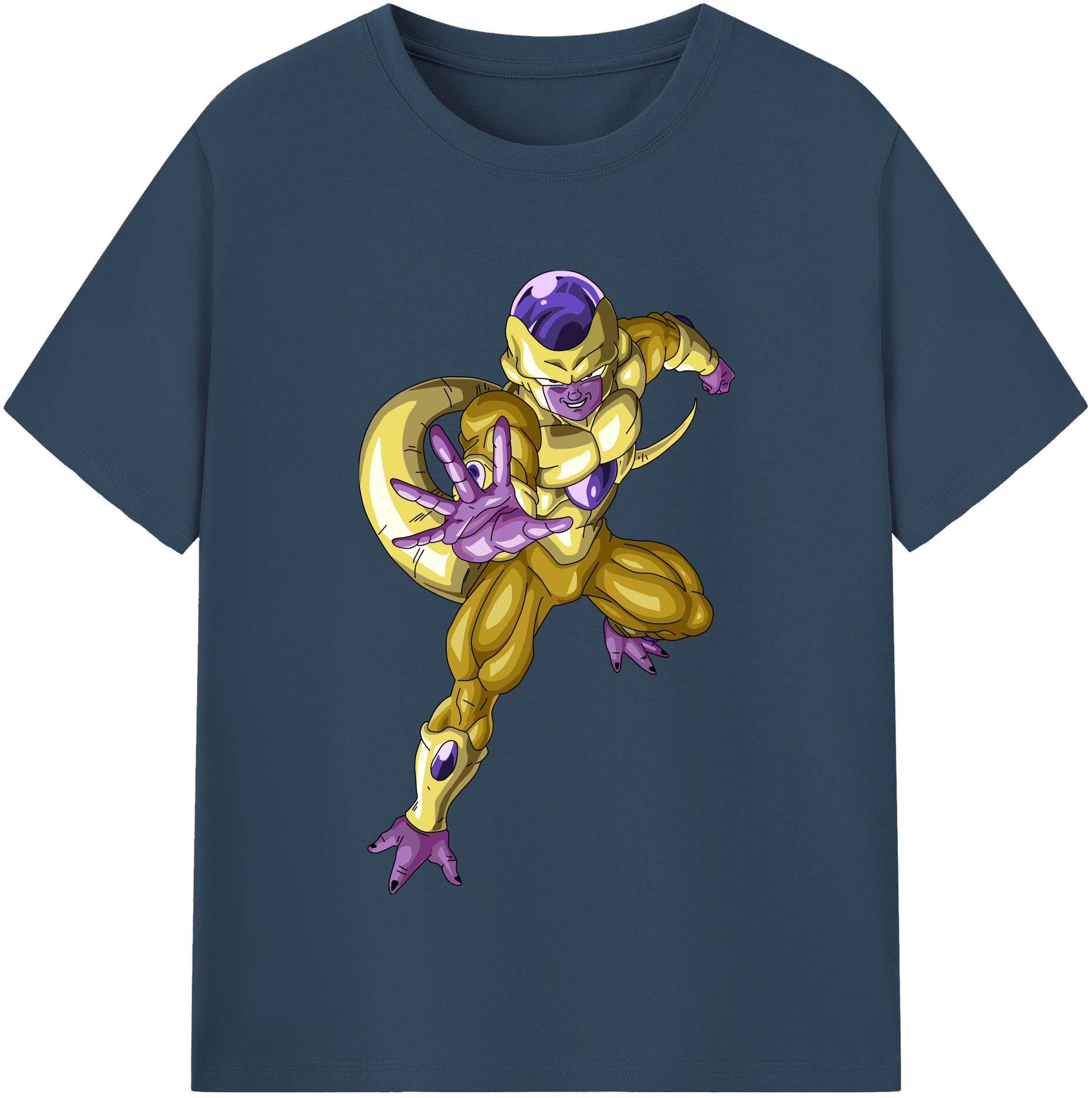 （画像用） ドラゴンボール フリーザ DRAGON BALL Frieza レディースカジュアルプリントTシャツ（綿100％）