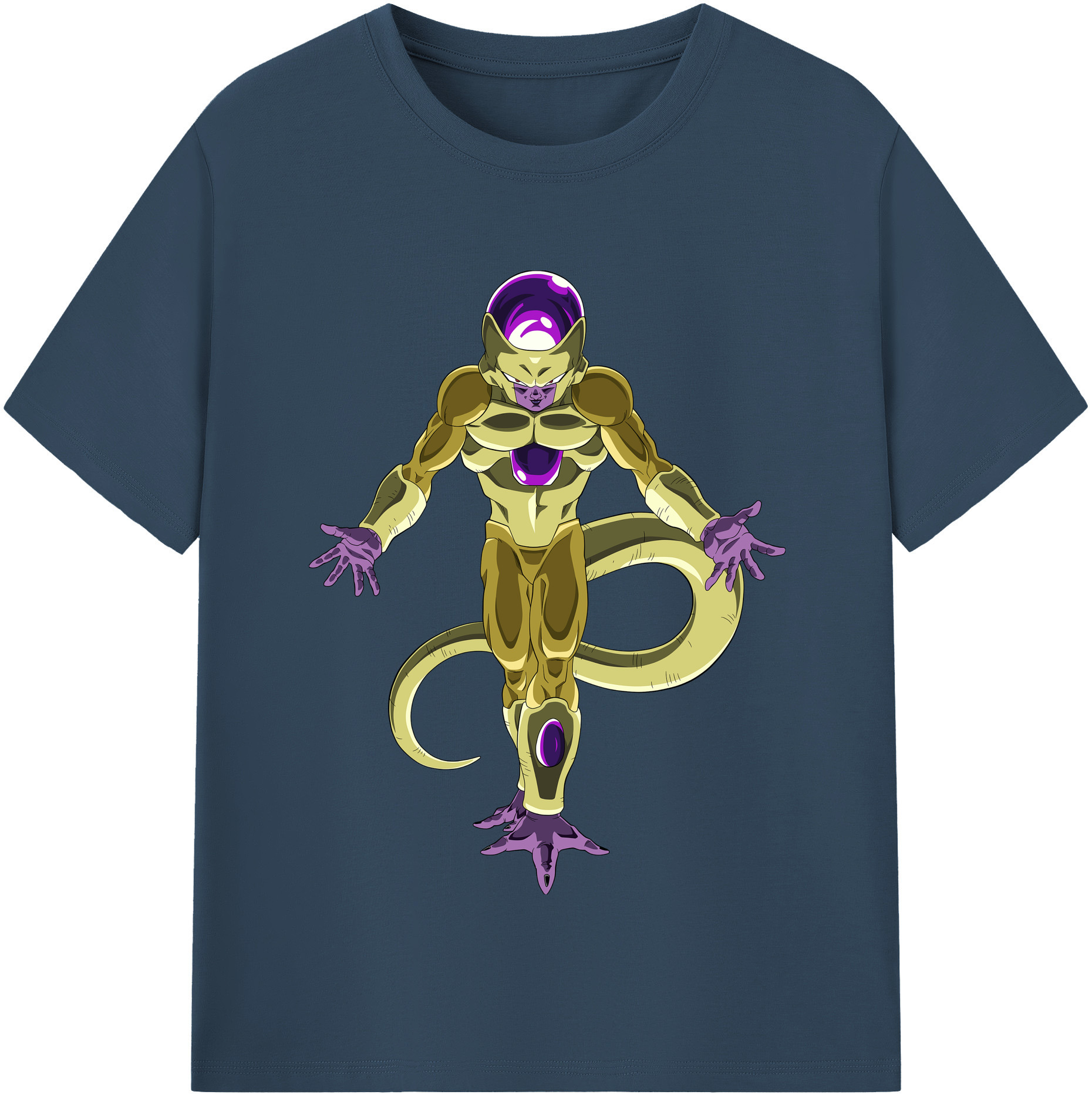 （画像用） ドラゴンボール フリーザ DRAGON BALL Frieza レディースカジュアルプリントTシャツ（綿100％）
