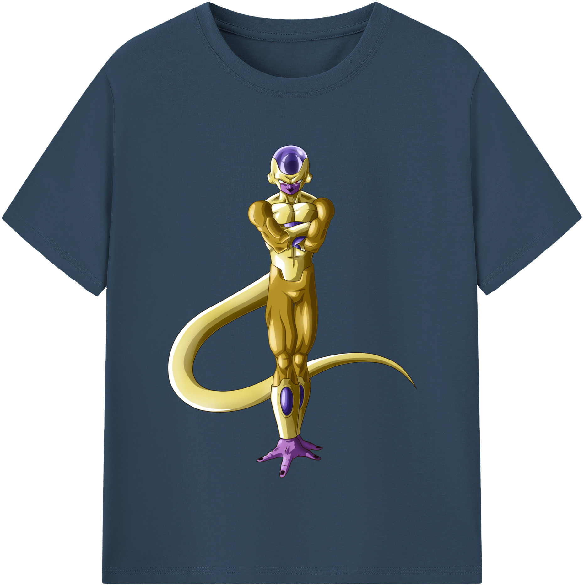 （画像用） ドラゴンボール フリーザ DRAGON BALL Frieza レディースカジュアルプリントTシャツ（綿100％）