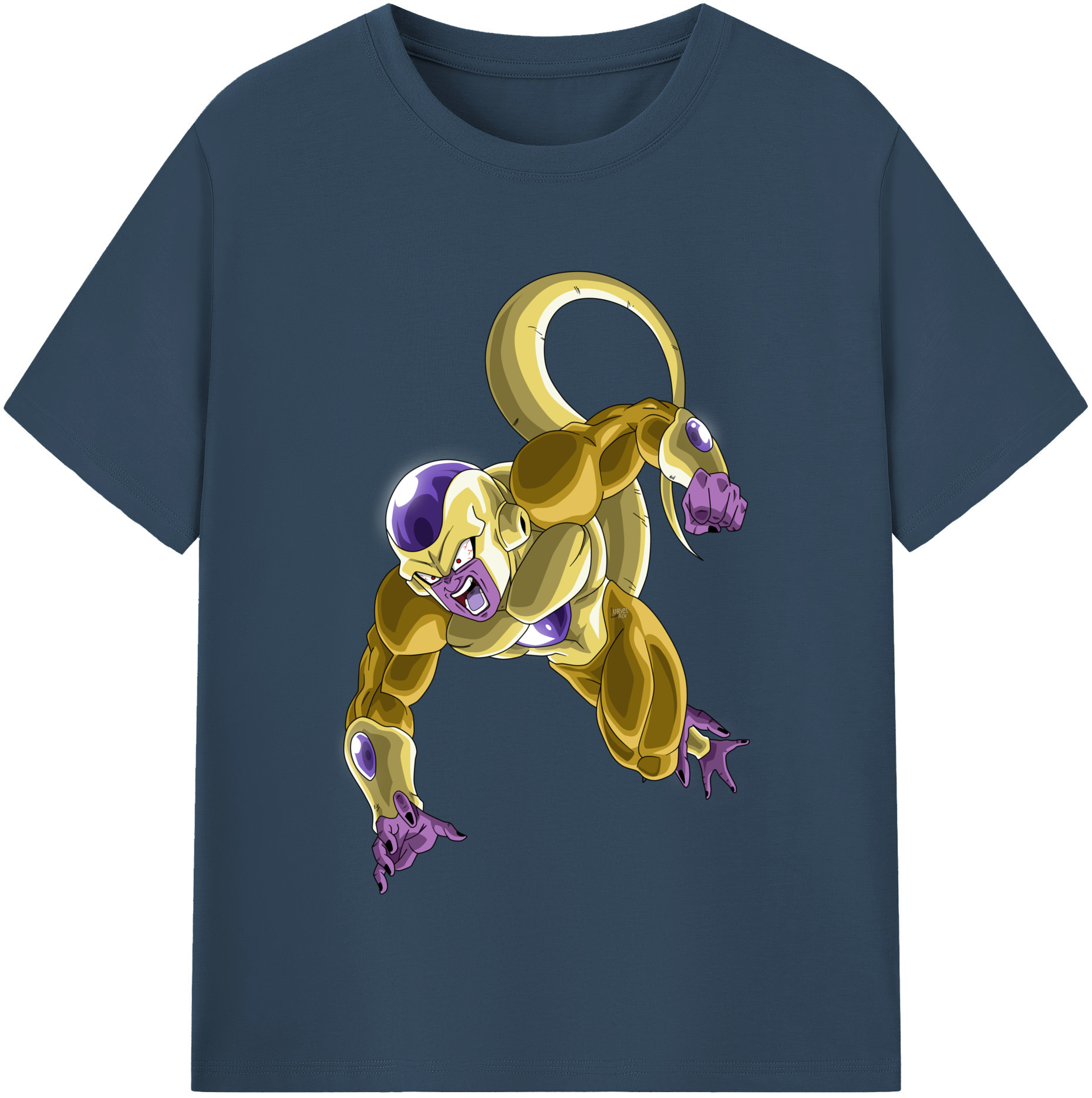 （画像用） ドラゴンボール フリーザ DRAGON BALL Frieza レディースカジュアルプリントTシャツ（綿100％）