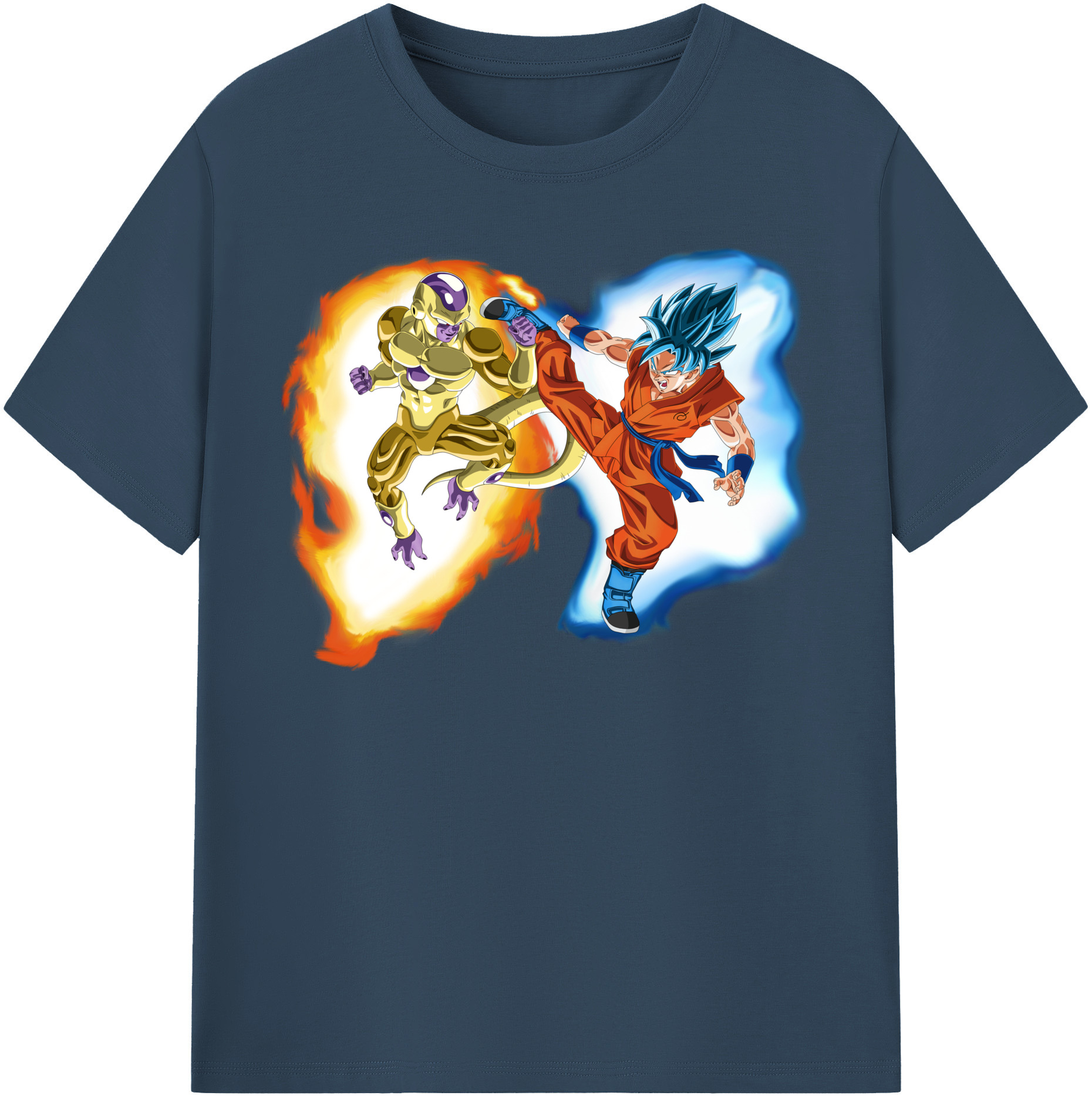 （画像用） ドラゴンボール フリーザ DRAGON BALL Frieza レディースカジュアルプリントTシャツ（綿100％）