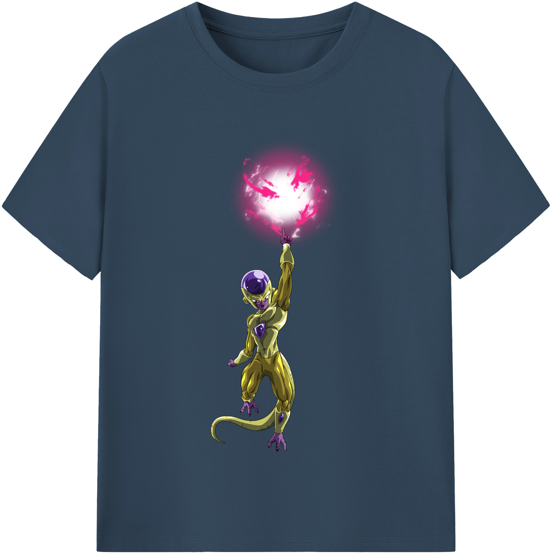 （画像用） ドラゴンボール フリーザ DRAGON BALL Frieza レディースカジュアルプリントTシャツ（綿100％）