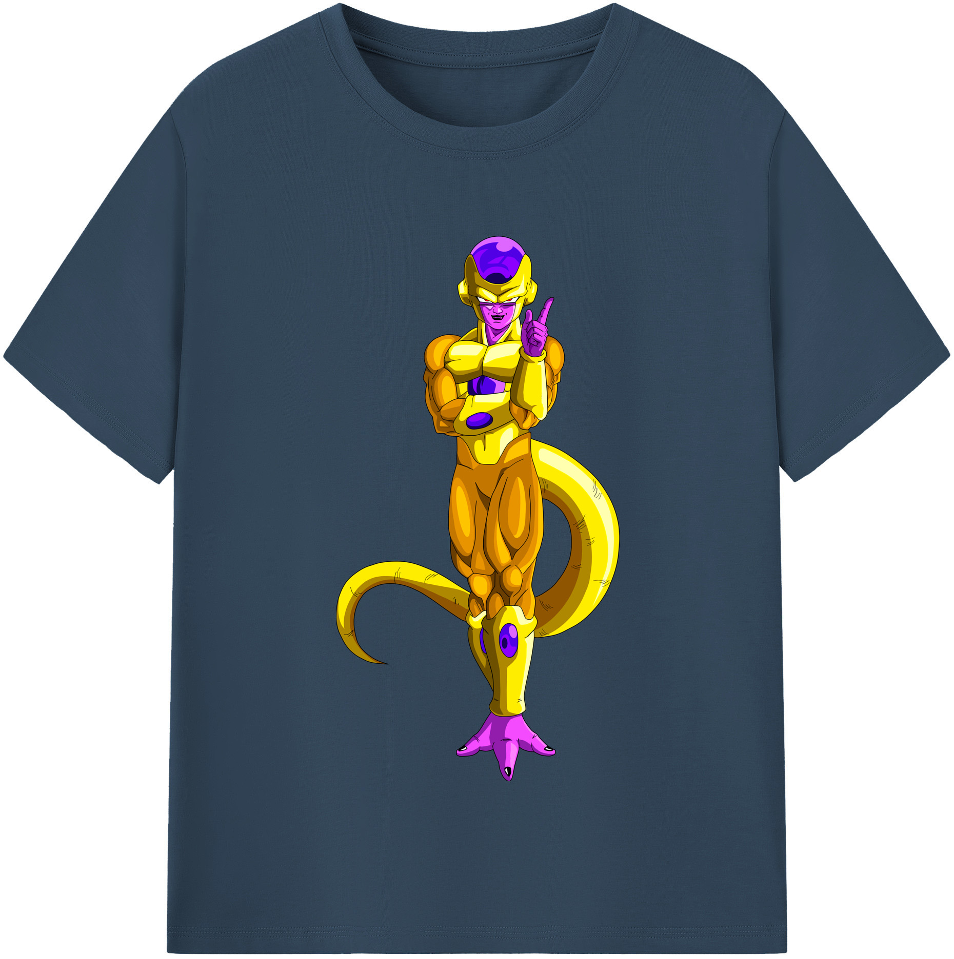 （画像用） ドラゴンボール フリーザ DRAGON BALL Frieza レディースカジュアルプリントTシャツ（綿100％）