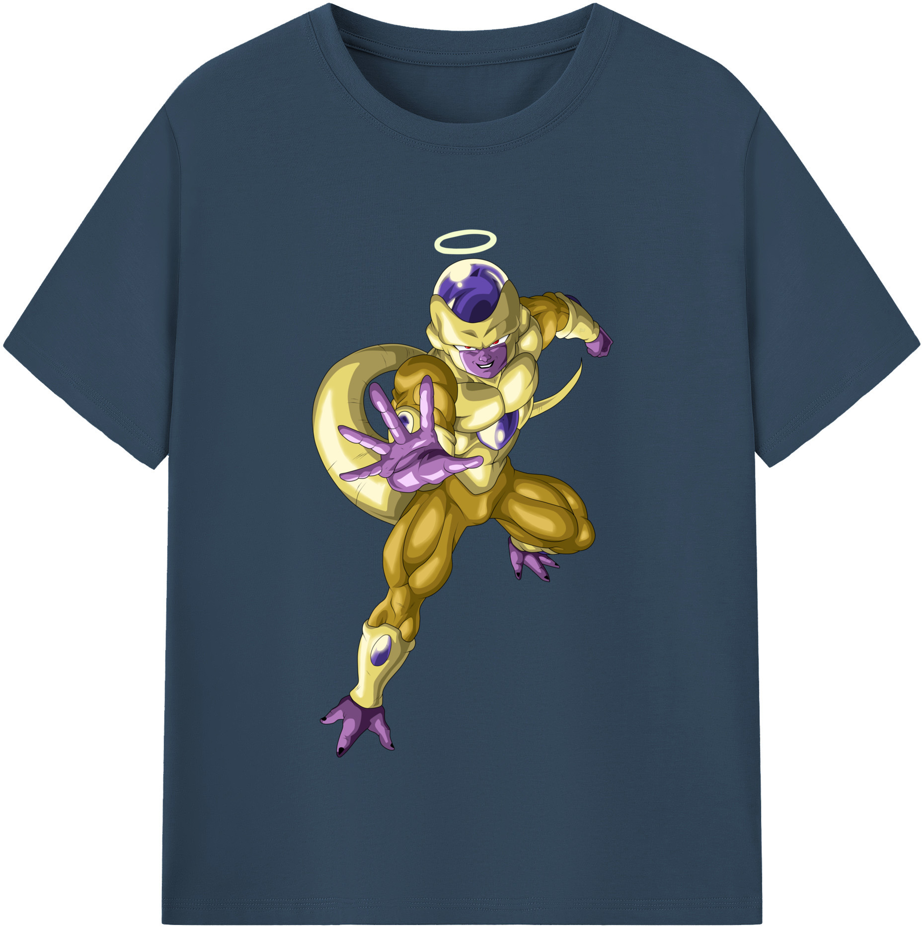 （画像用） ドラゴンボール フリーザ DRAGON BALL Frieza レディースカジュアルプリントTシャツ（綿100％）