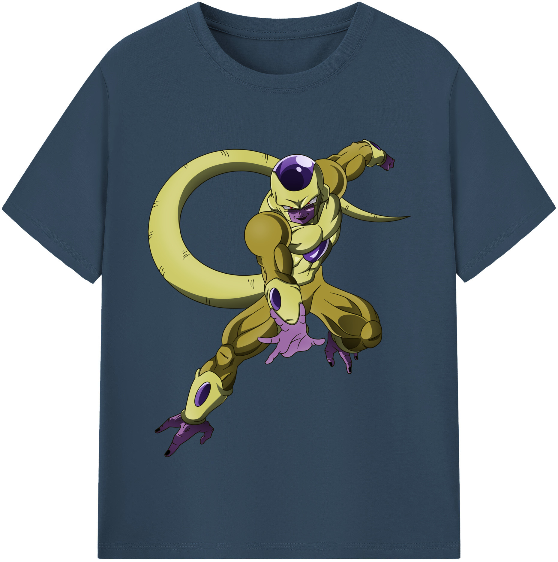 （画像用） ドラゴンボール フリーザ DRAGON BALL Frieza レディースカジュアルプリントTシャツ（綿100％）
