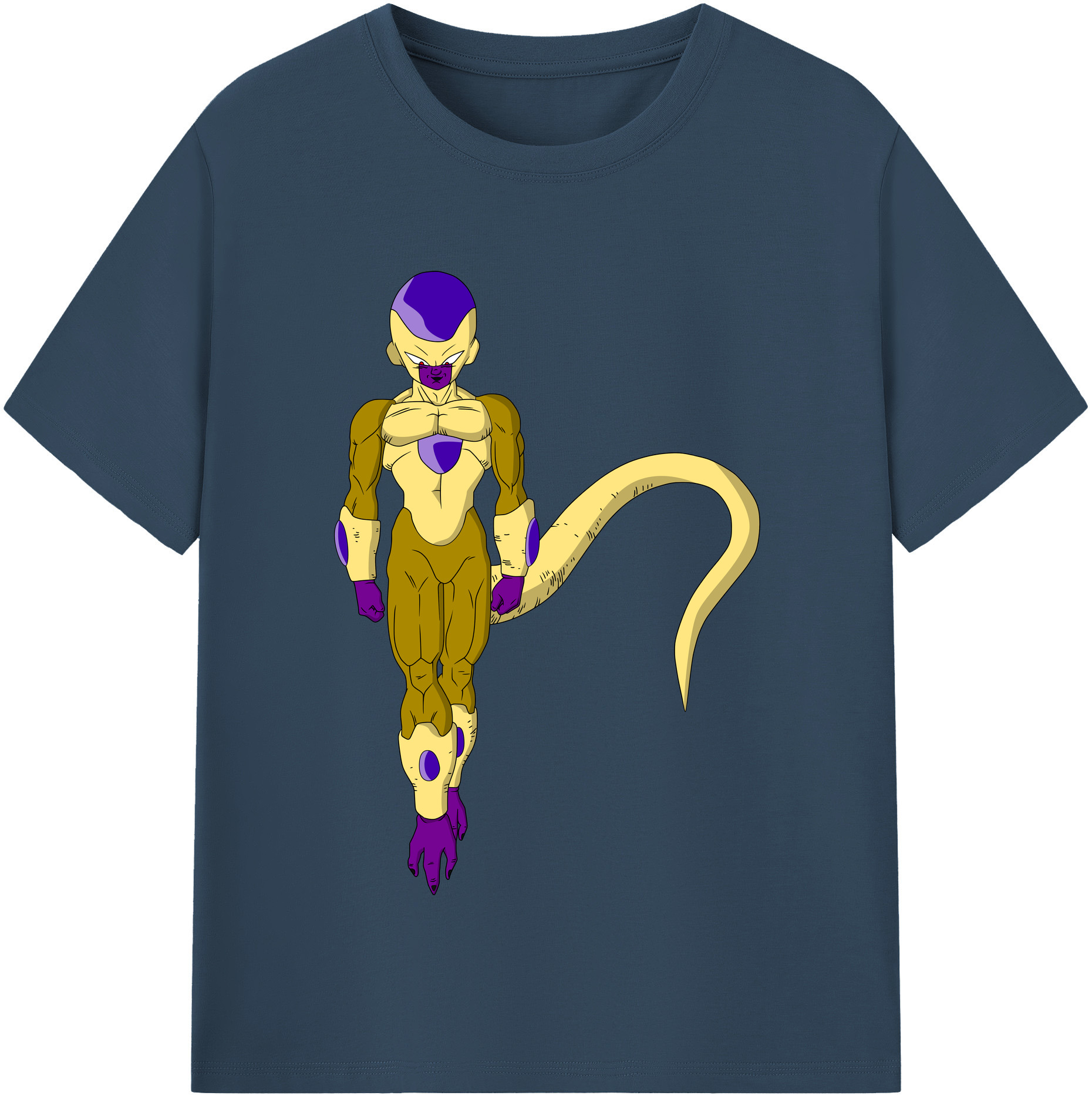 （画像用） ドラゴンボール フリーザ DRAGON BALL Frieza レディースカジュアルプリントTシャツ（綿100％）