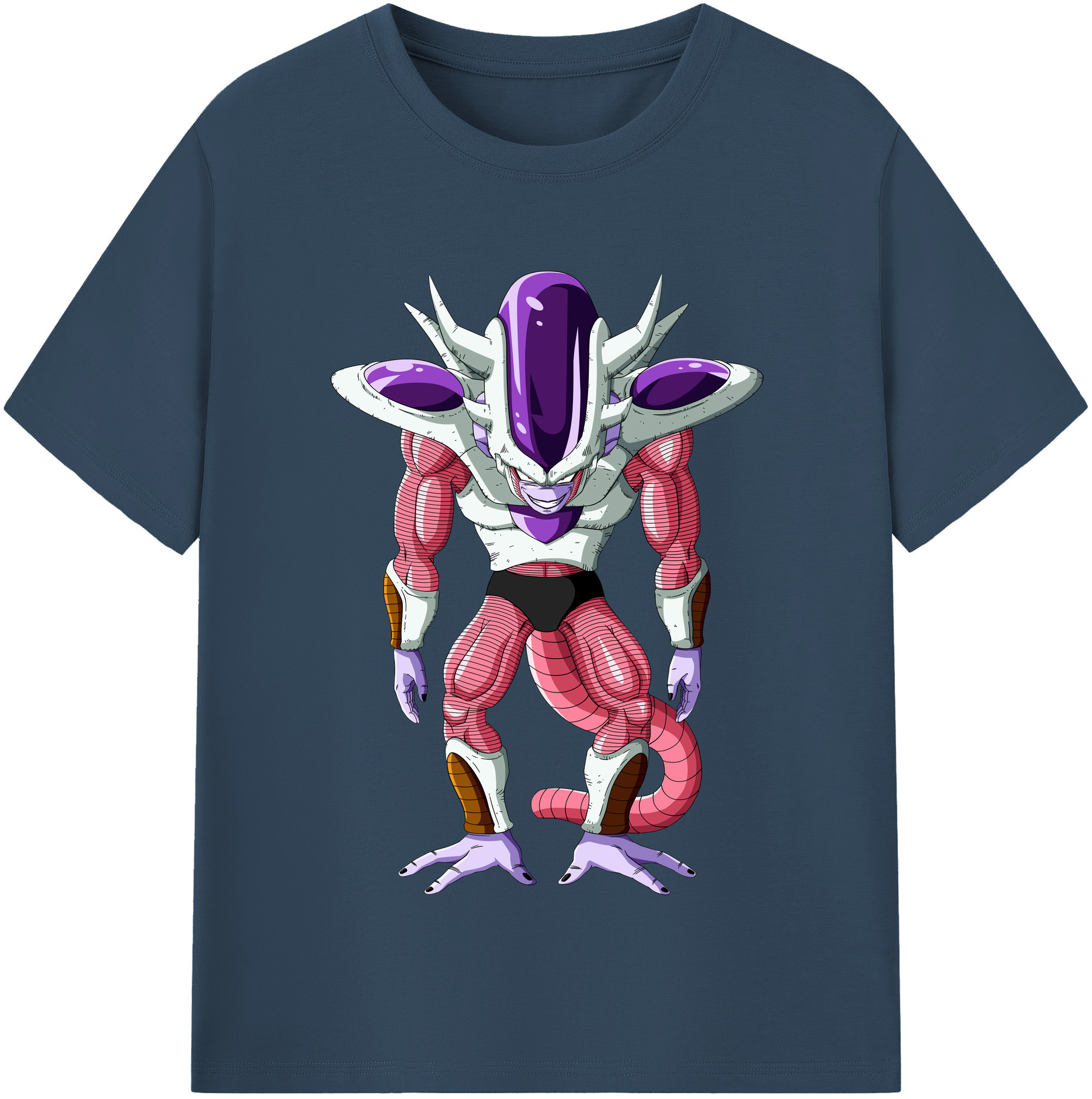 （画像用） ドラゴンボール フリーザ DRAGON BALL Frieza レディースカジュアルプリントTシャツ（綿100％）