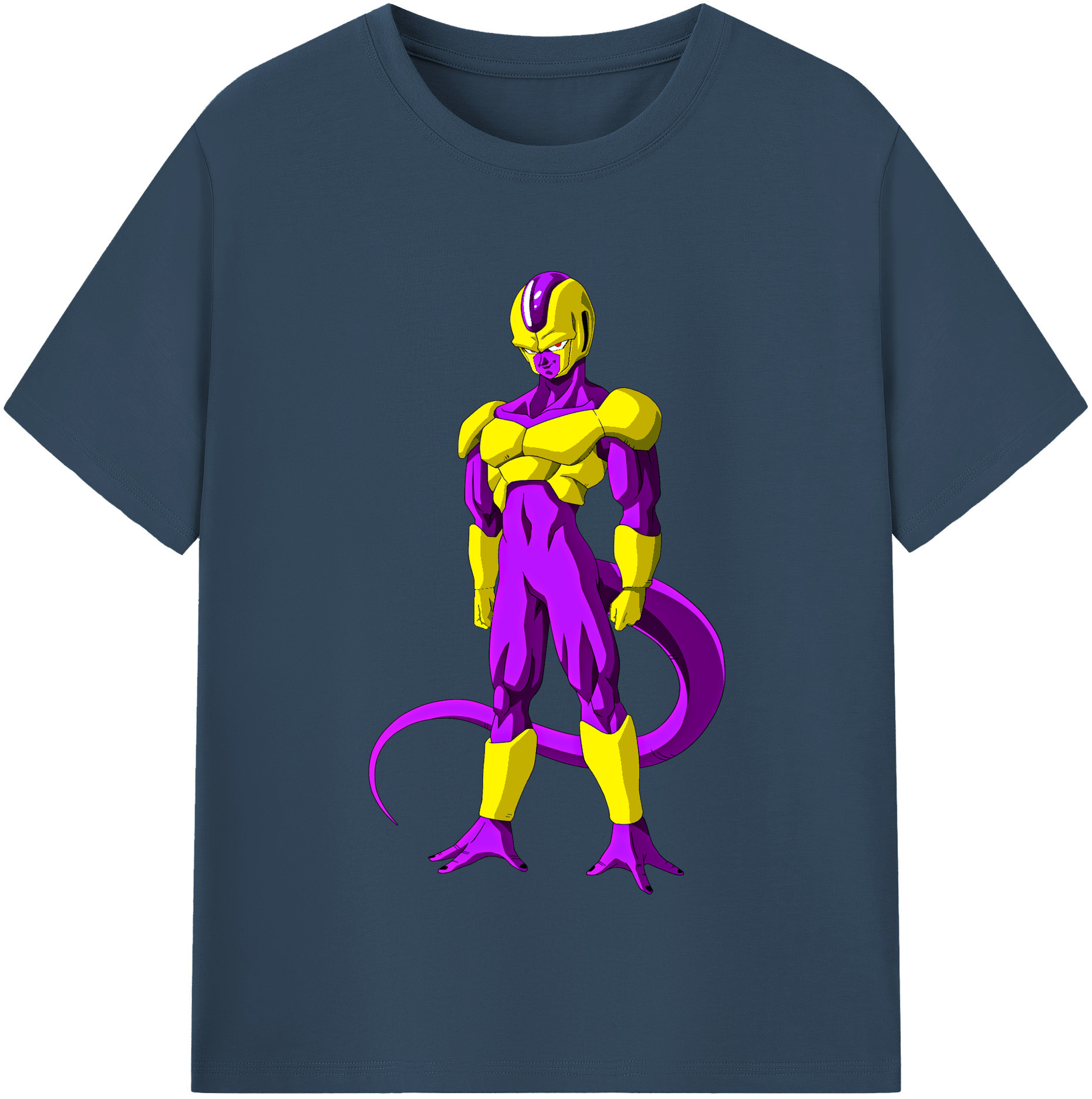 （画像用） ドラゴンボール フリーザ DRAGON BALL Frieza レディースカジュアルプリントTシャツ（綿100％）