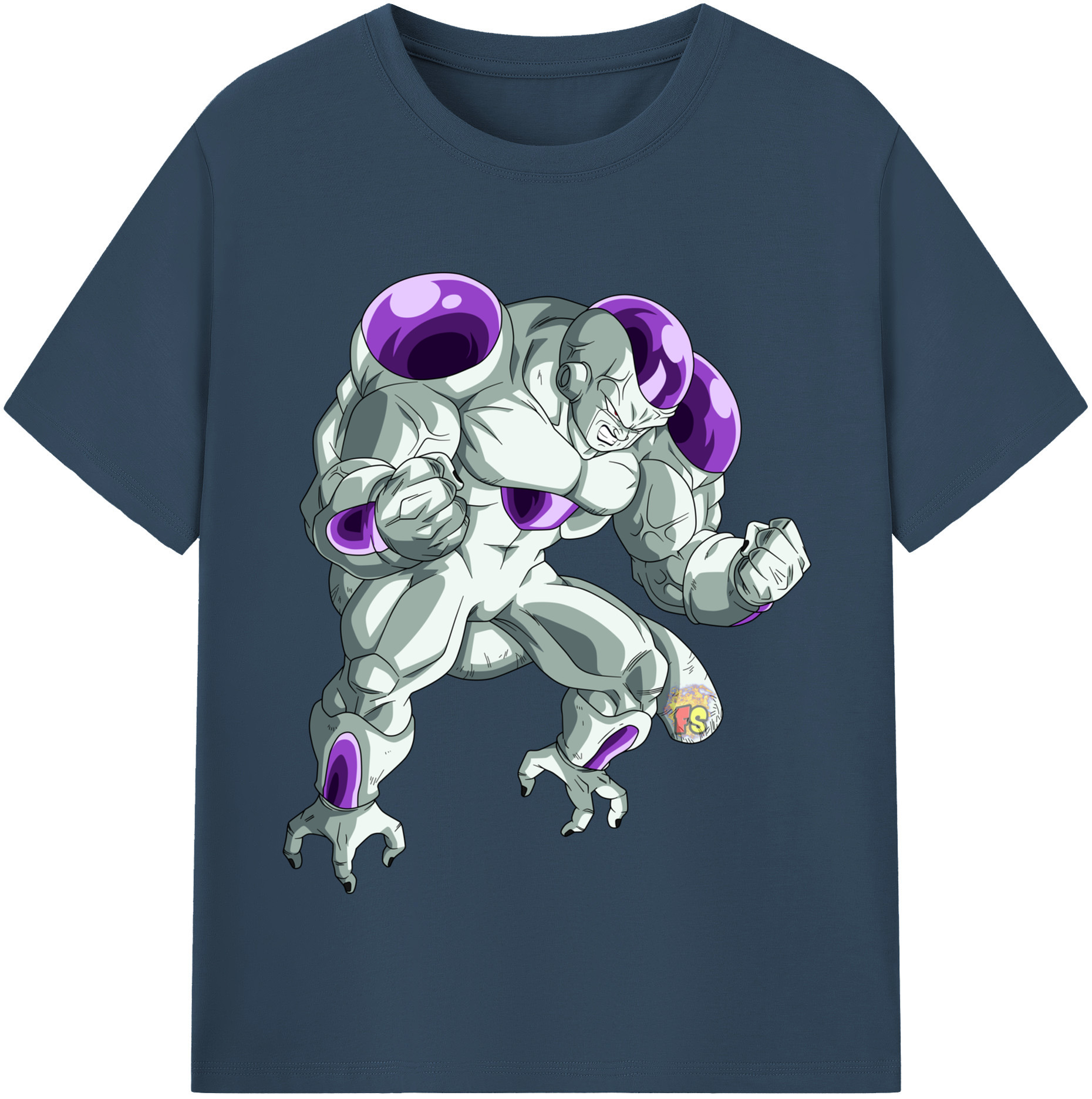 （画像用） ドラゴンボール フリーザ DRAGON BALL Frieza レディースカジュアルプリントTシャツ（綿100％）