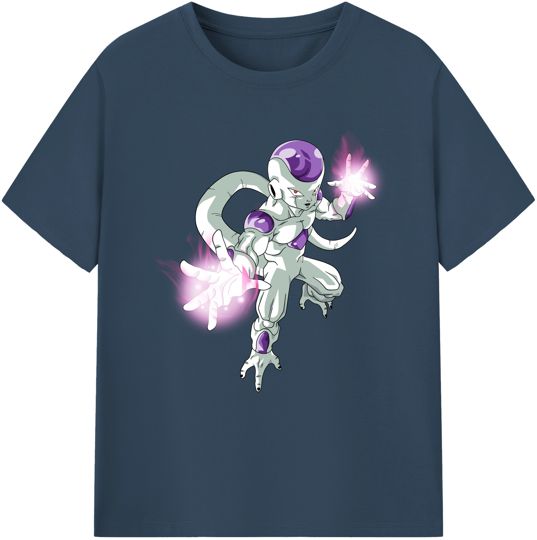 （画像用） ドラゴンボール フリーザ DRAGON BALL Frieza レディースカジュアルプリントTシャツ（綿100％）