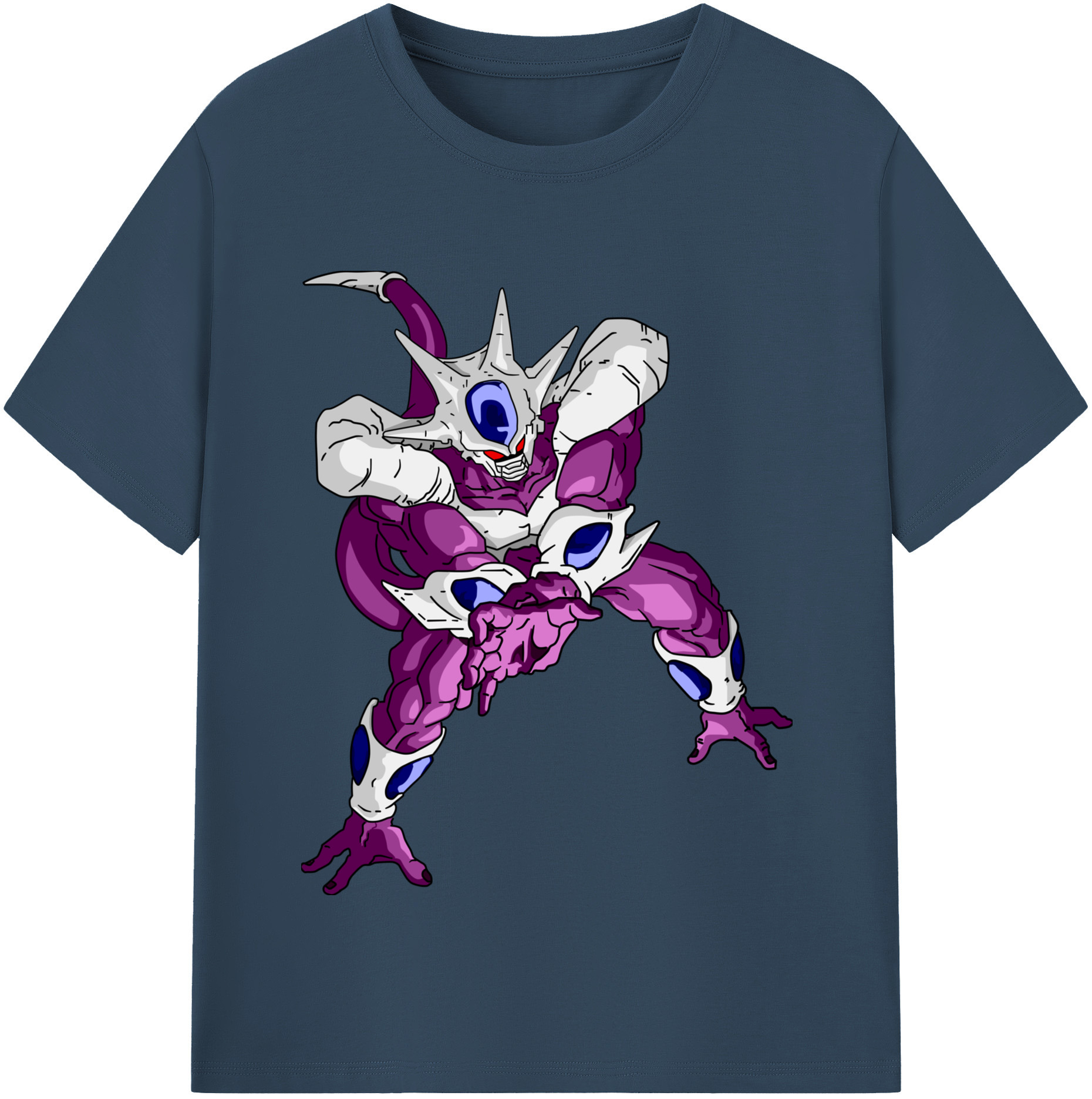 （画像用） ドラゴンボール クウラ DRAGON BALL Cooler Coora レディースカジュアルプリントTシャツ（綿100％）