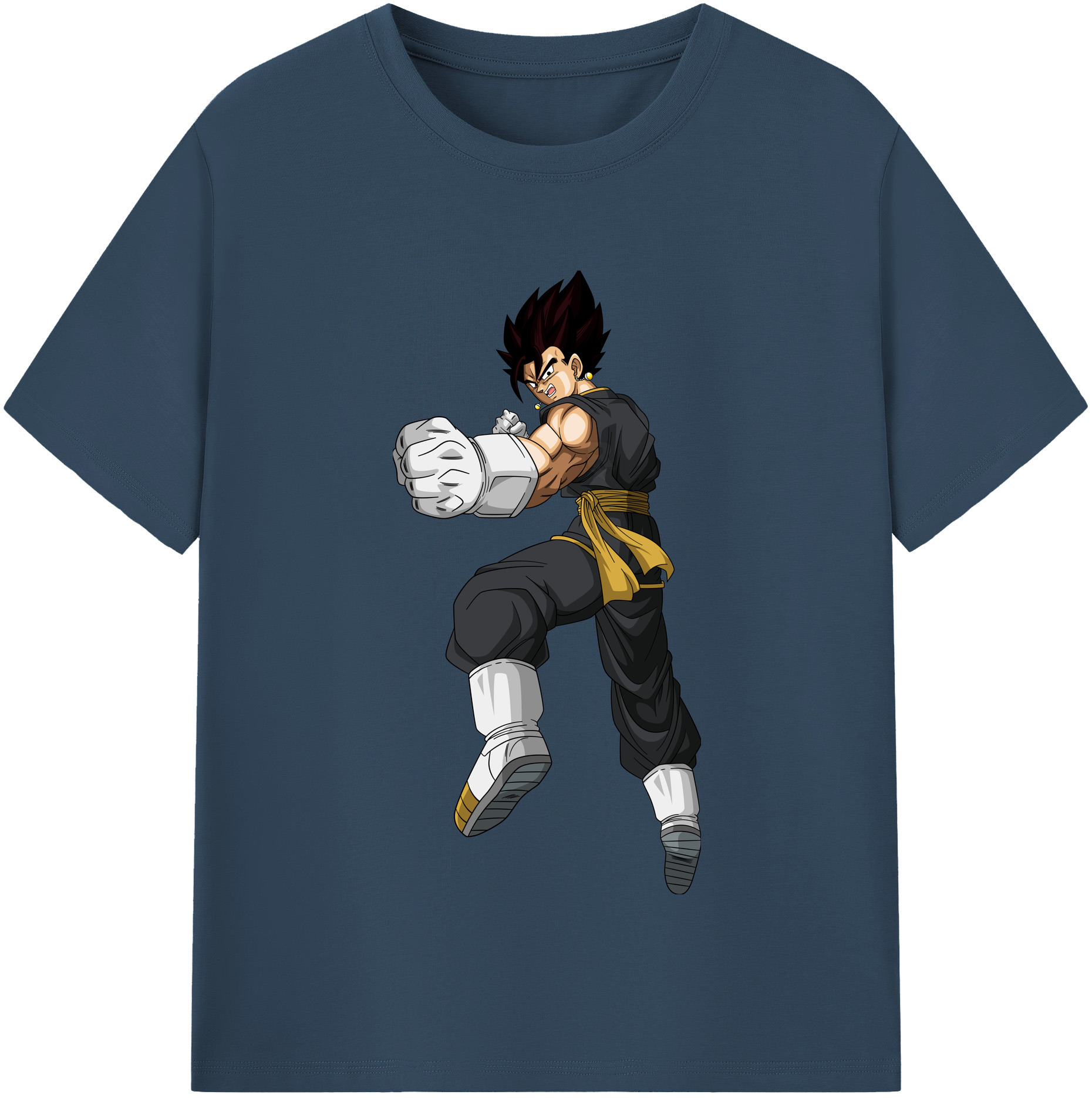 （画像用） ドラゴンボール ベジット DRAGON BALL Vegetto レディースカジュアルプリントTシャツ（綿100％）