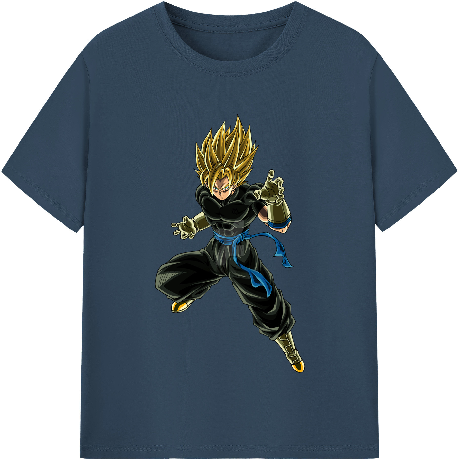 （画像用） ドラゴンボール ベジット DRAGON BALL Vegetto レディースカジュアルプリントTシャツ（綿100％）