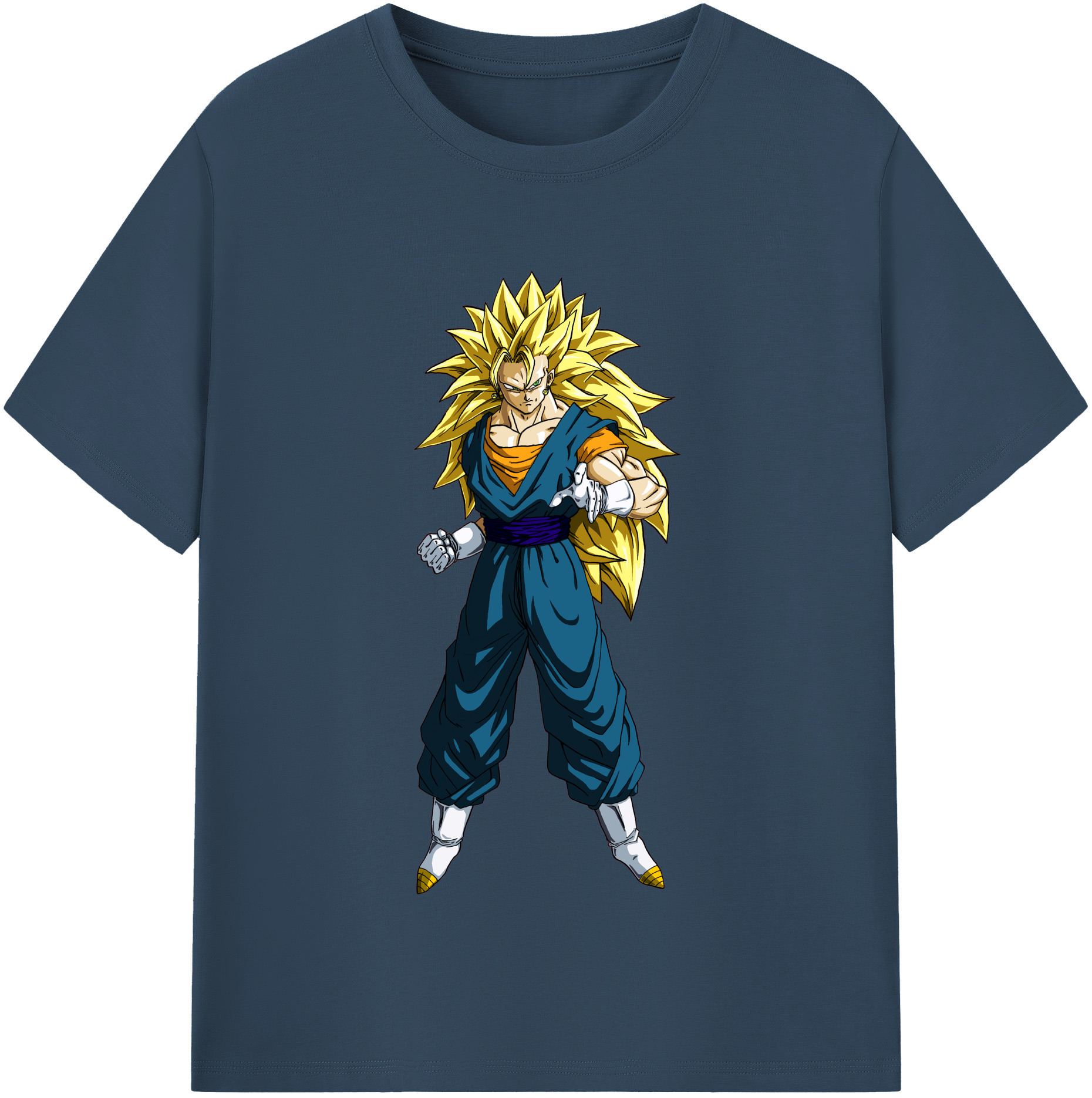 （画像用） ドラゴンボール ベジット DRAGON BALL Vegetto レディースカジュアルプリントTシャツ（綿100％）