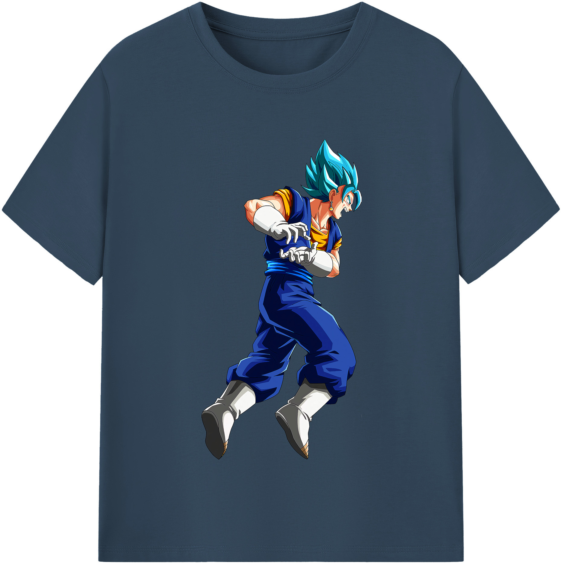 （画像用） ドラゴンボール ベジット DRAGON BALL Vegetto レディースカジュアルプリントTシャツ（綿100％）