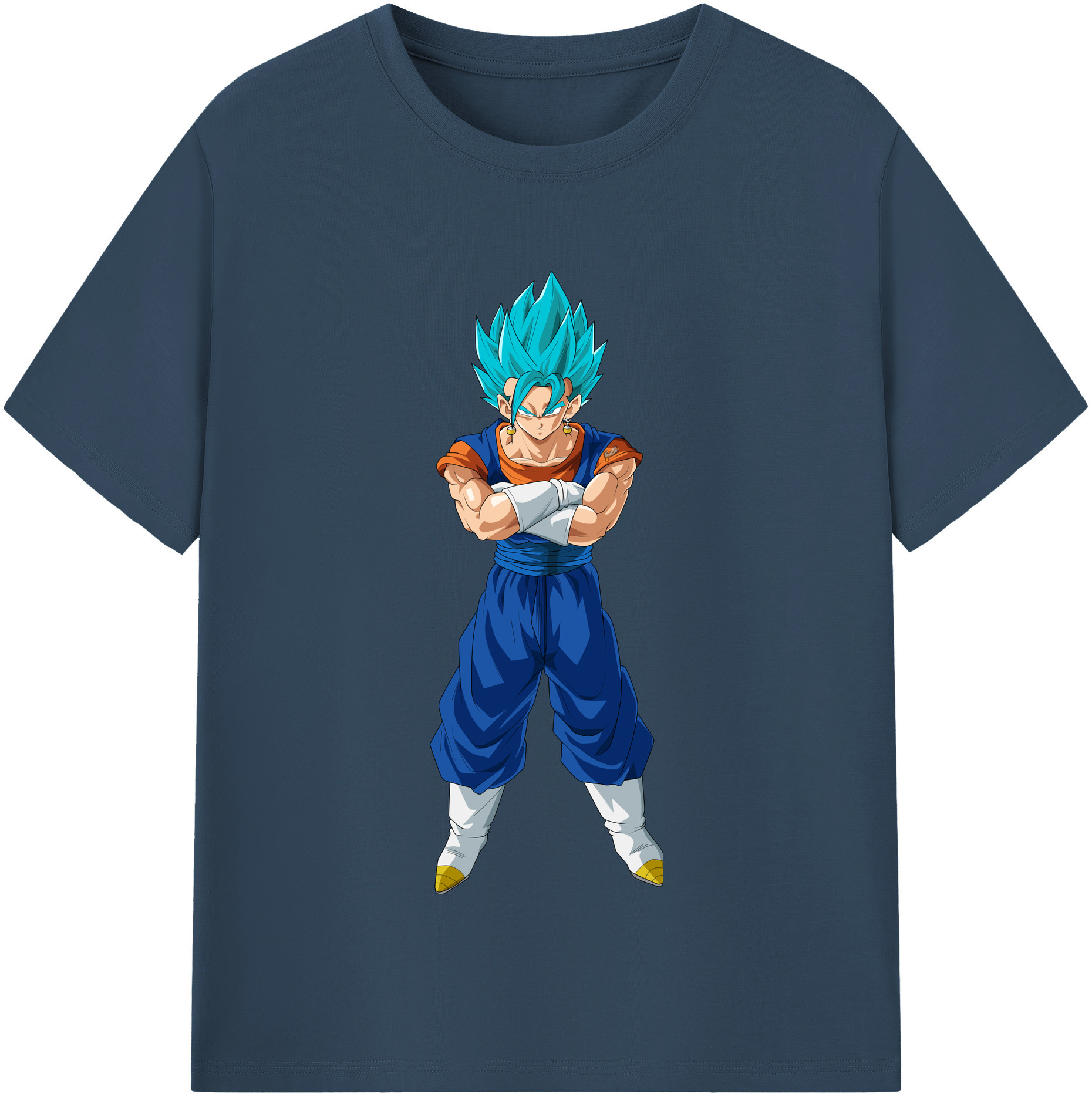 （画像用） ドラゴンボール ベジット DRAGON BALL Vegetto レディースカジュアルプリントTシャツ（綿100％）