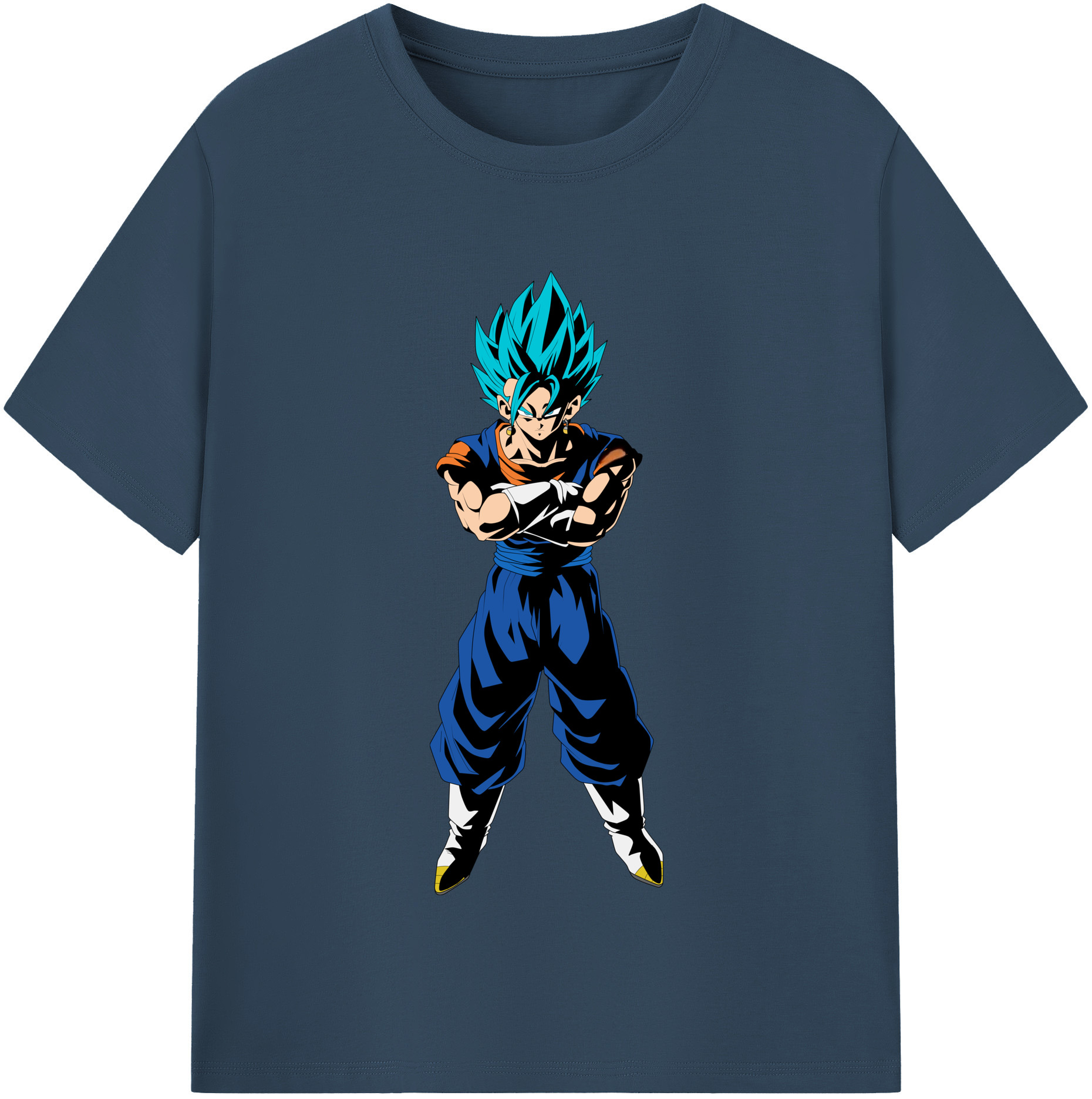 （画像用） ドラゴンボール ベジット DRAGON BALL Vegetto レディースカジュアルプリントTシャツ（綿100％）