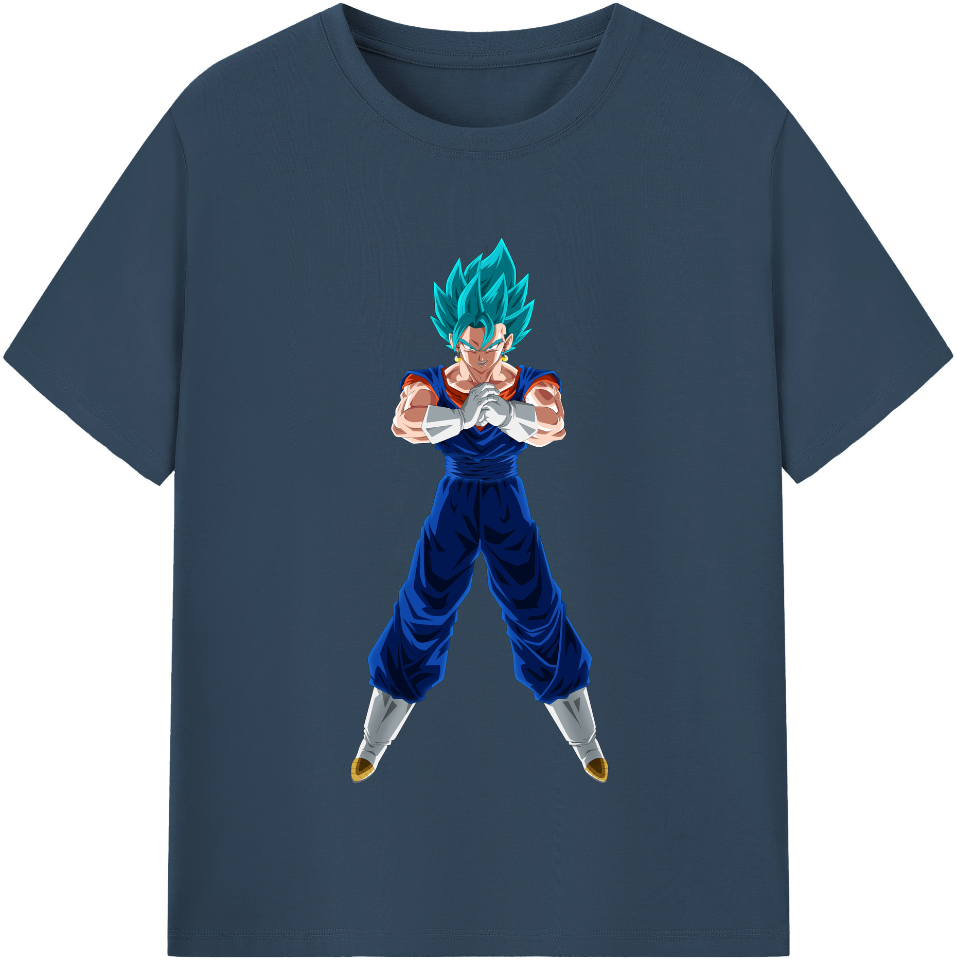 （画像用） ドラゴンボール ベジット DRAGON BALL Vegetto レディースカジュアルプリントTシャツ（綿100％）