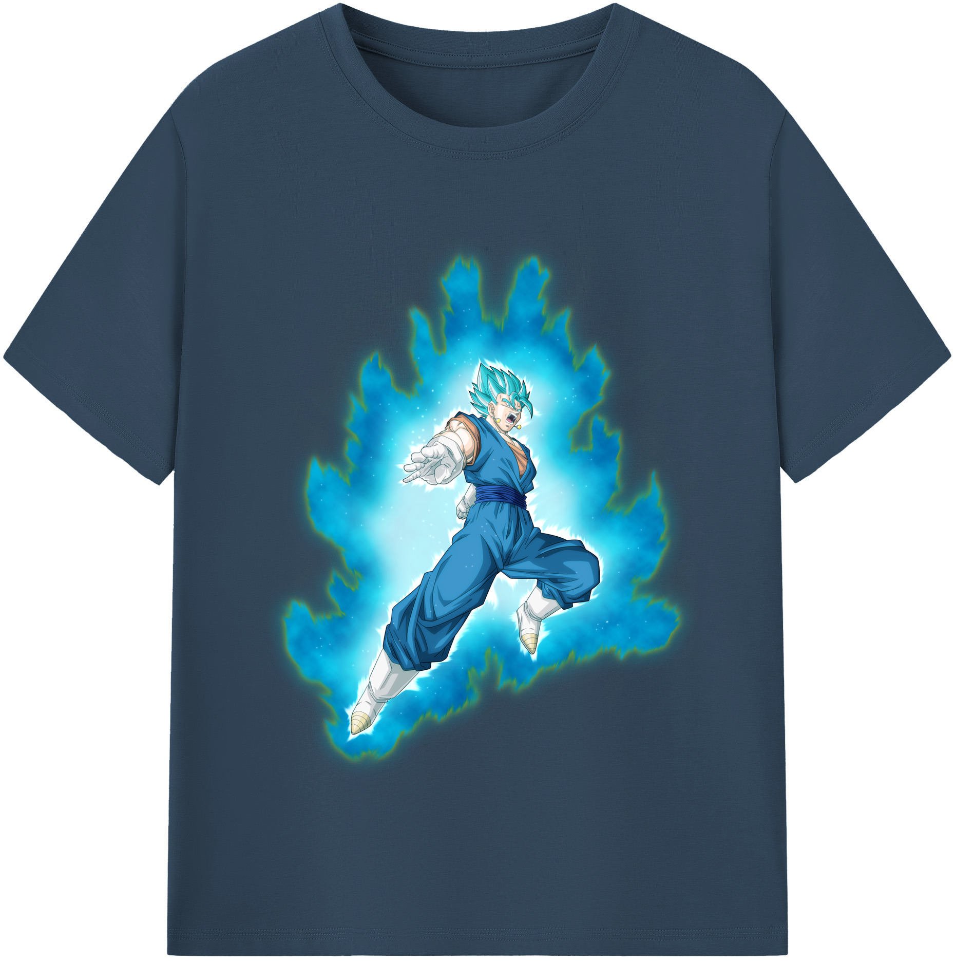 （画像用） ドラゴンボール ベジット DRAGON BALL Vegetto レディースカジュアルプリントTシャツ（綿100％）