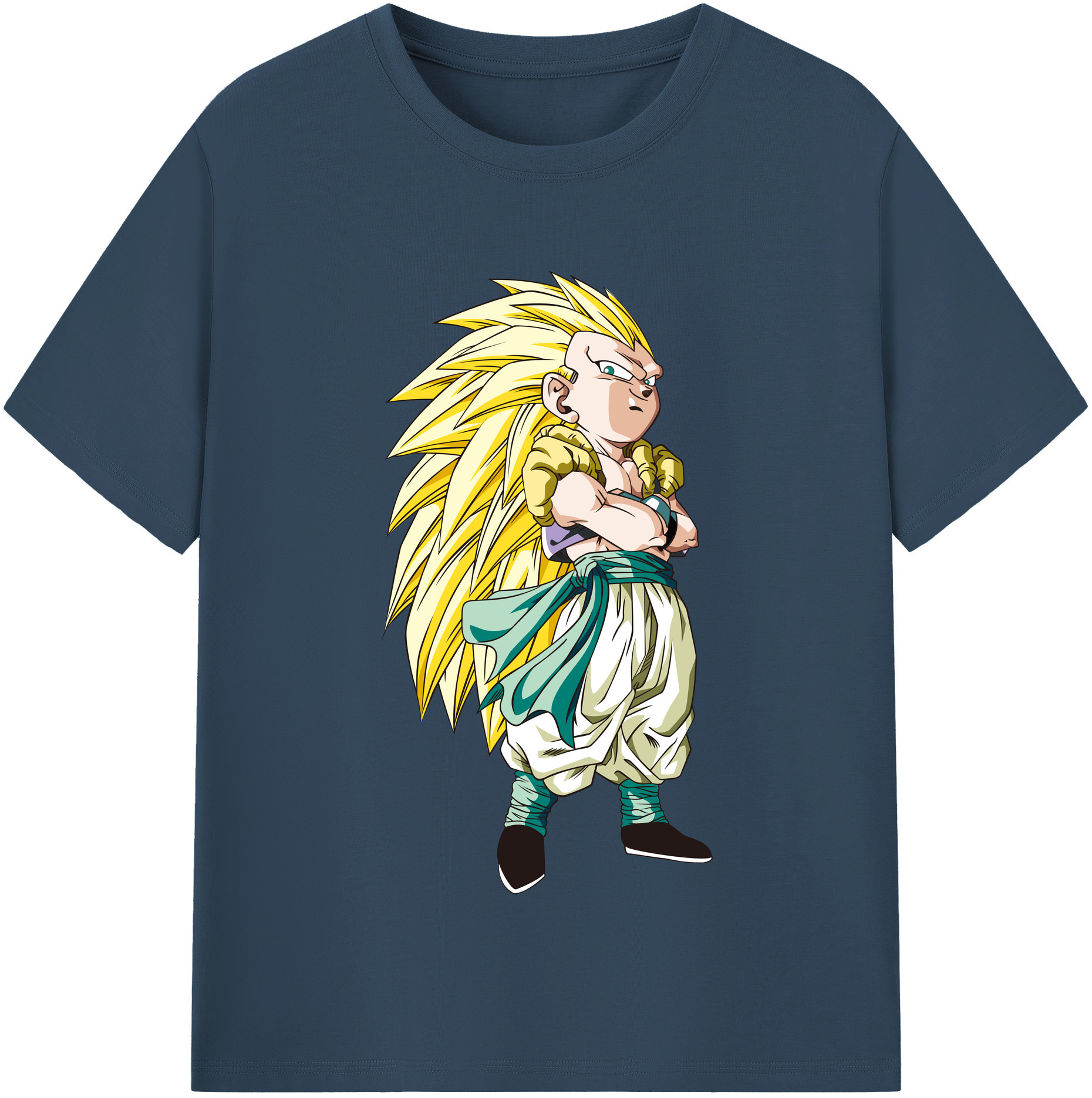 （画像用） ドラゴンボール ベジット DRAGON BALL Vegetto レディースカジュアルプリントTシャツ（綿100％）