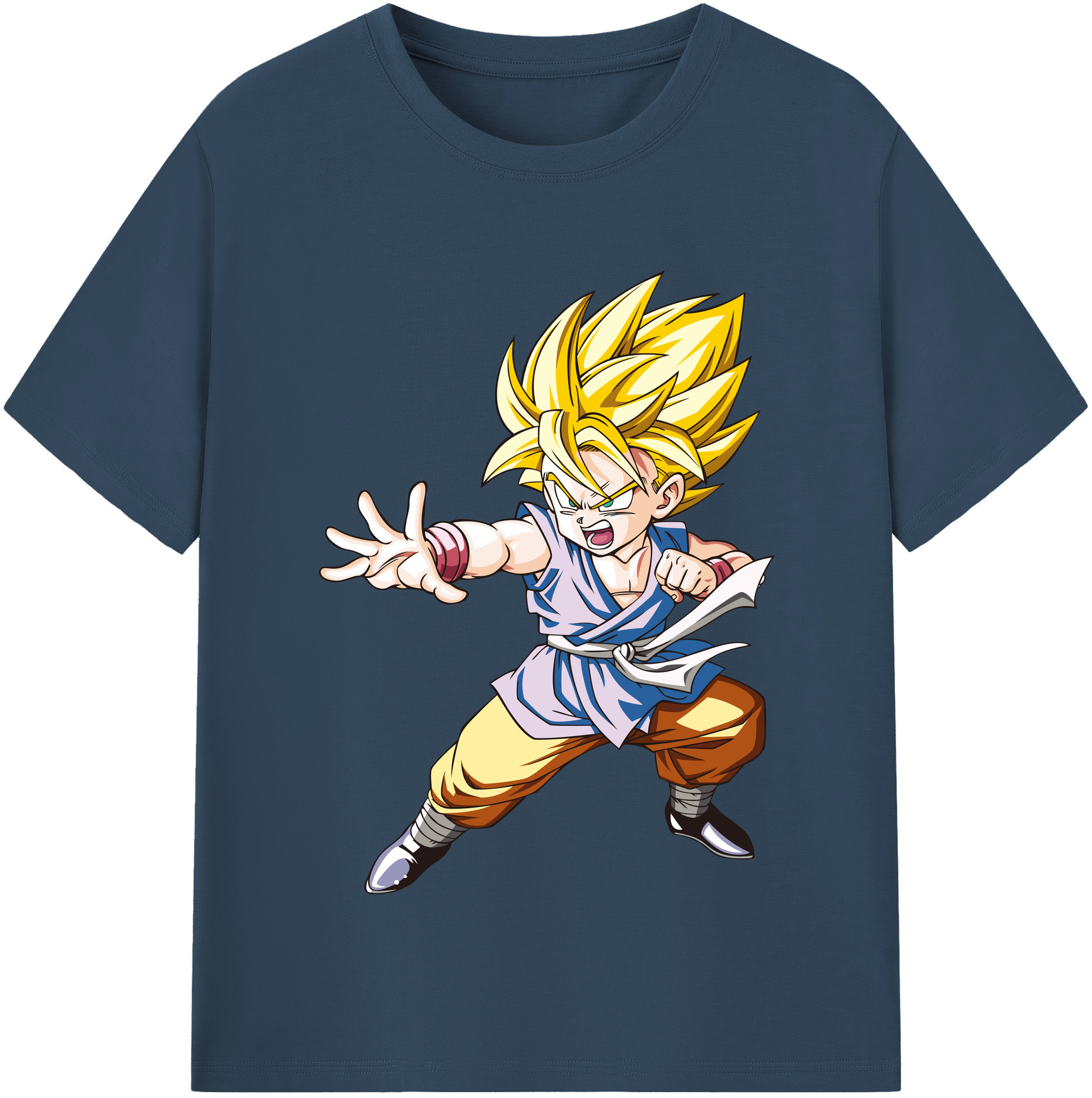 （画像用） ドラゴンボール ベジット DRAGON BALL Vegetto レディースカジュアルプリントTシャツ（綿100％）