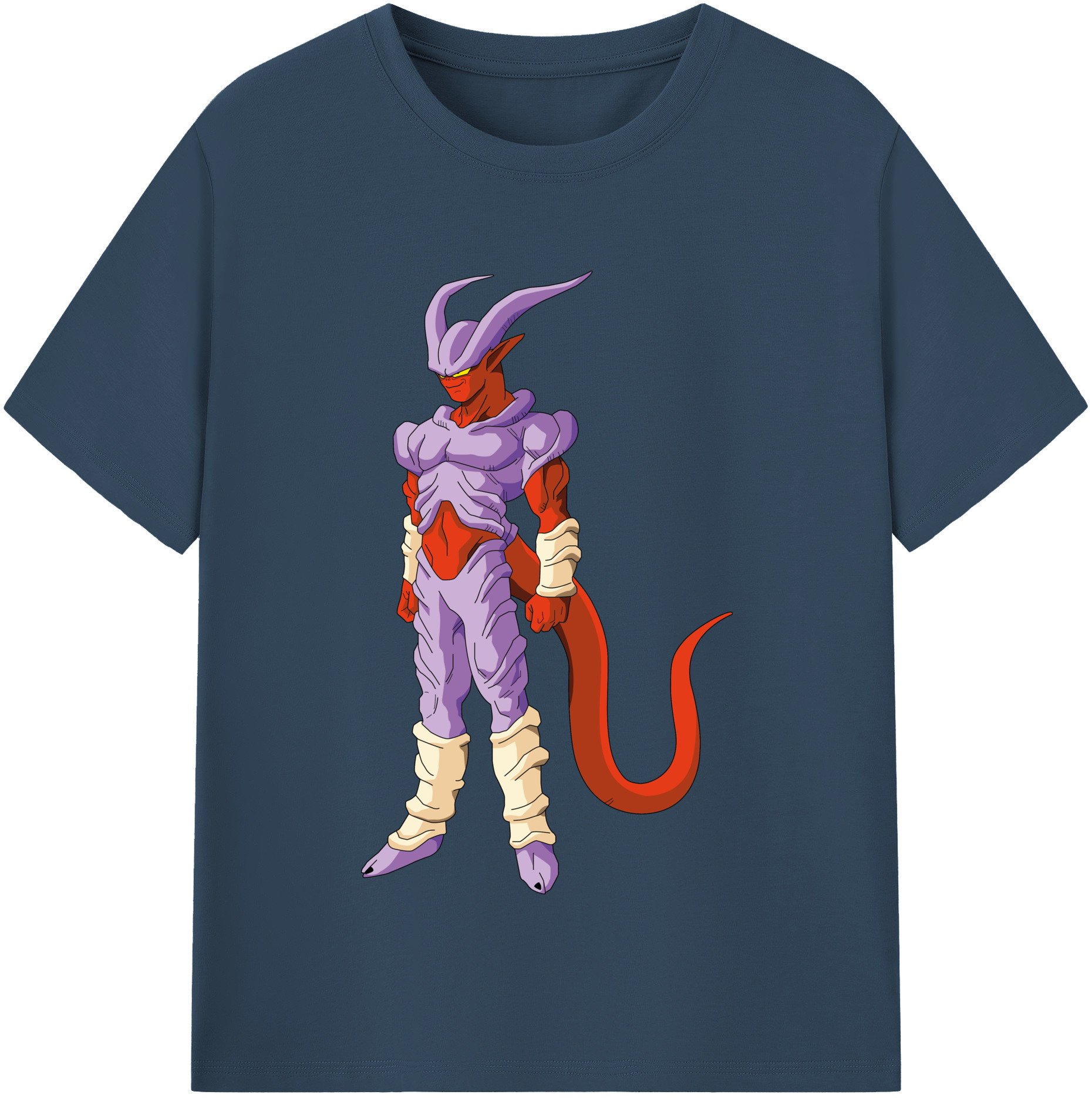 （画像用） ドラゴンボール ジャネンバ DRAGON BALL Janemba レディースカジュアルプリントTシャツ（綿100％）