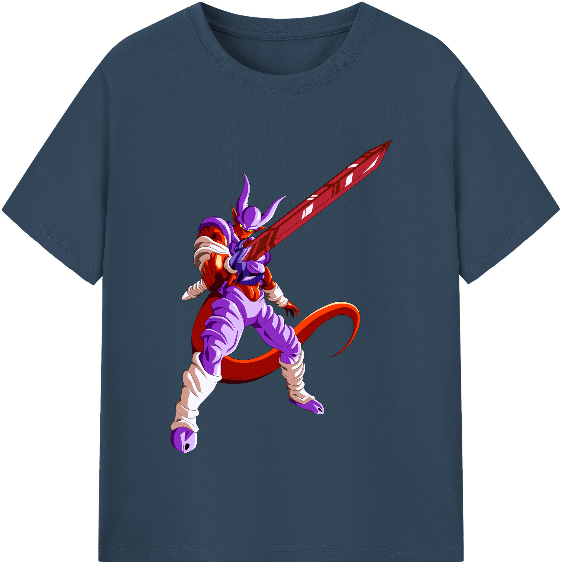 （画像用） ドラゴンボール ジャネンバ DRAGON BALL Janemba レディースカジュアルプリントTシャツ（綿100％）