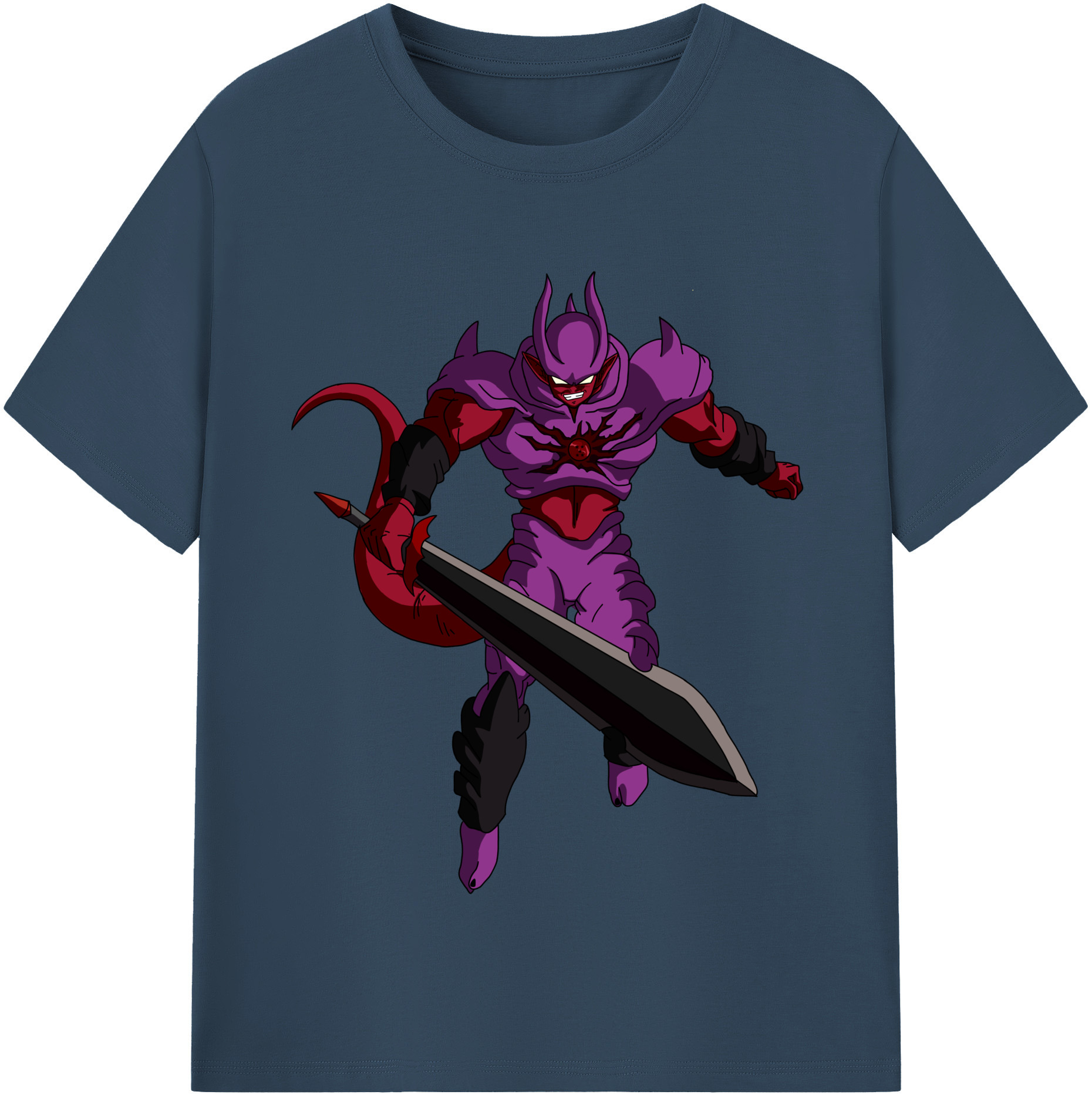 （画像用） ドラゴンボール ジャネンバ DRAGON BALL Janemba レディースカジュアルプリントTシャツ（綿100％）