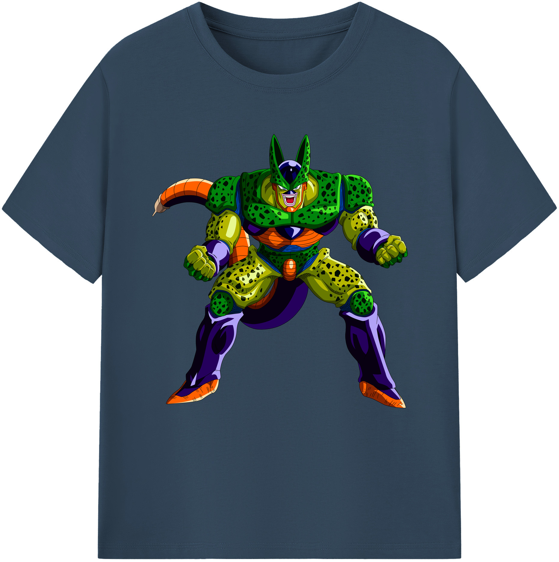 （画像用） ドラゴンボール セル DRAGON BALL Cell レディースカジュアルプリントTシャツ（綿100％）