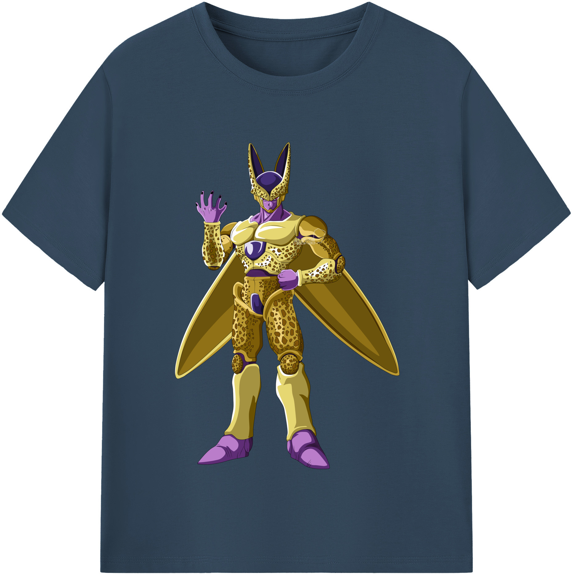 （画像用） ドラゴンボール セル DRAGON BALL Cell レディースカジュアルプリントTシャツ（綿100％）