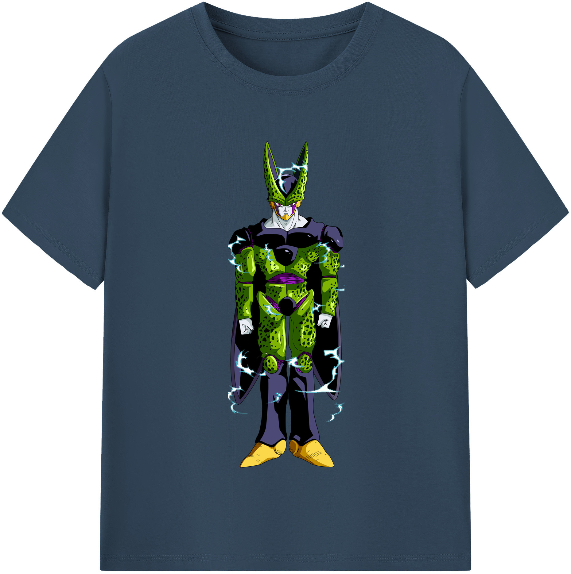 （画像用） ドラゴンボール セル DRAGON BALL Cell レディースカジュアルプリントTシャツ（綿100％）